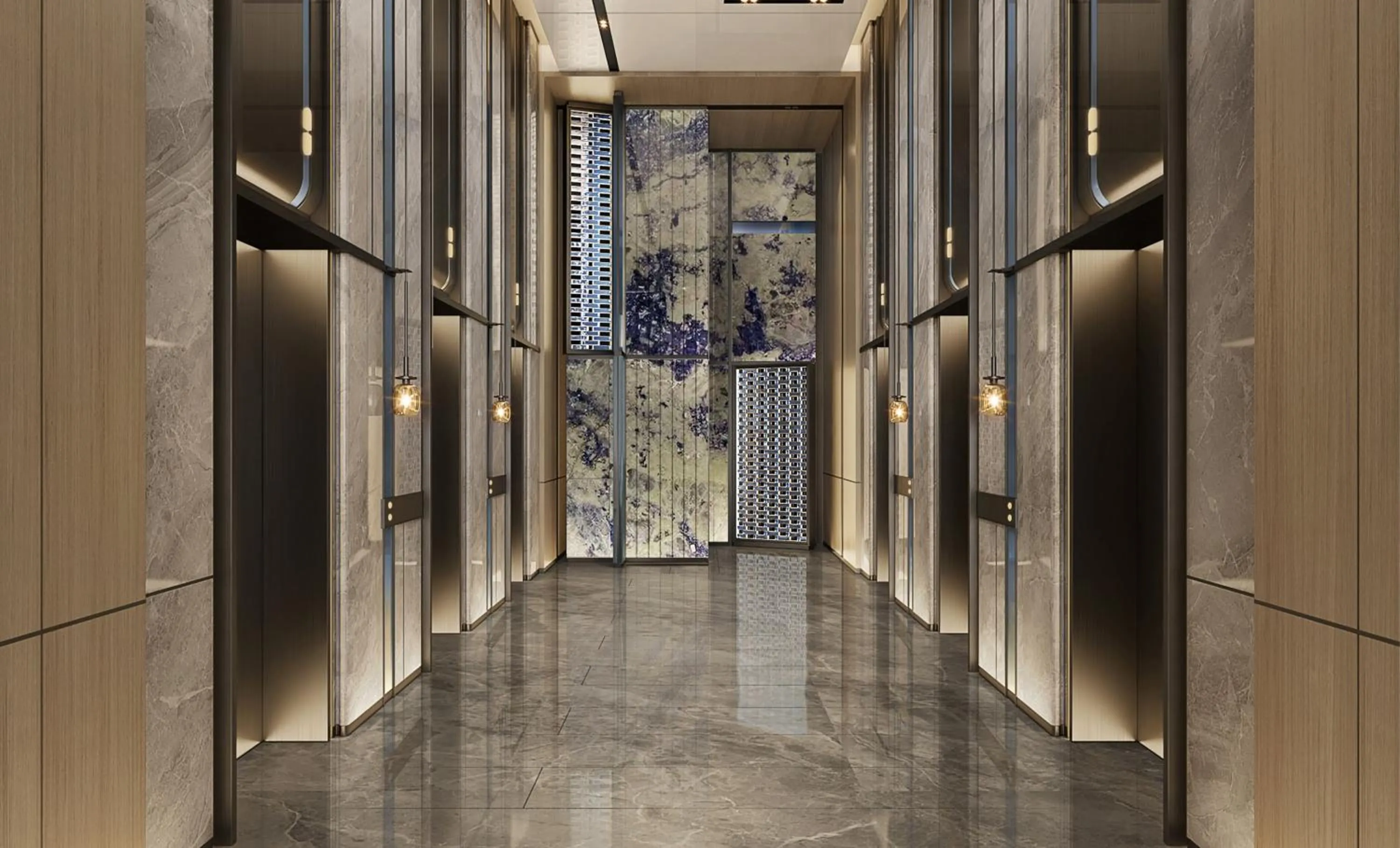 Lobby or reception in Crowne Plaza Weihai Binhai by IHG