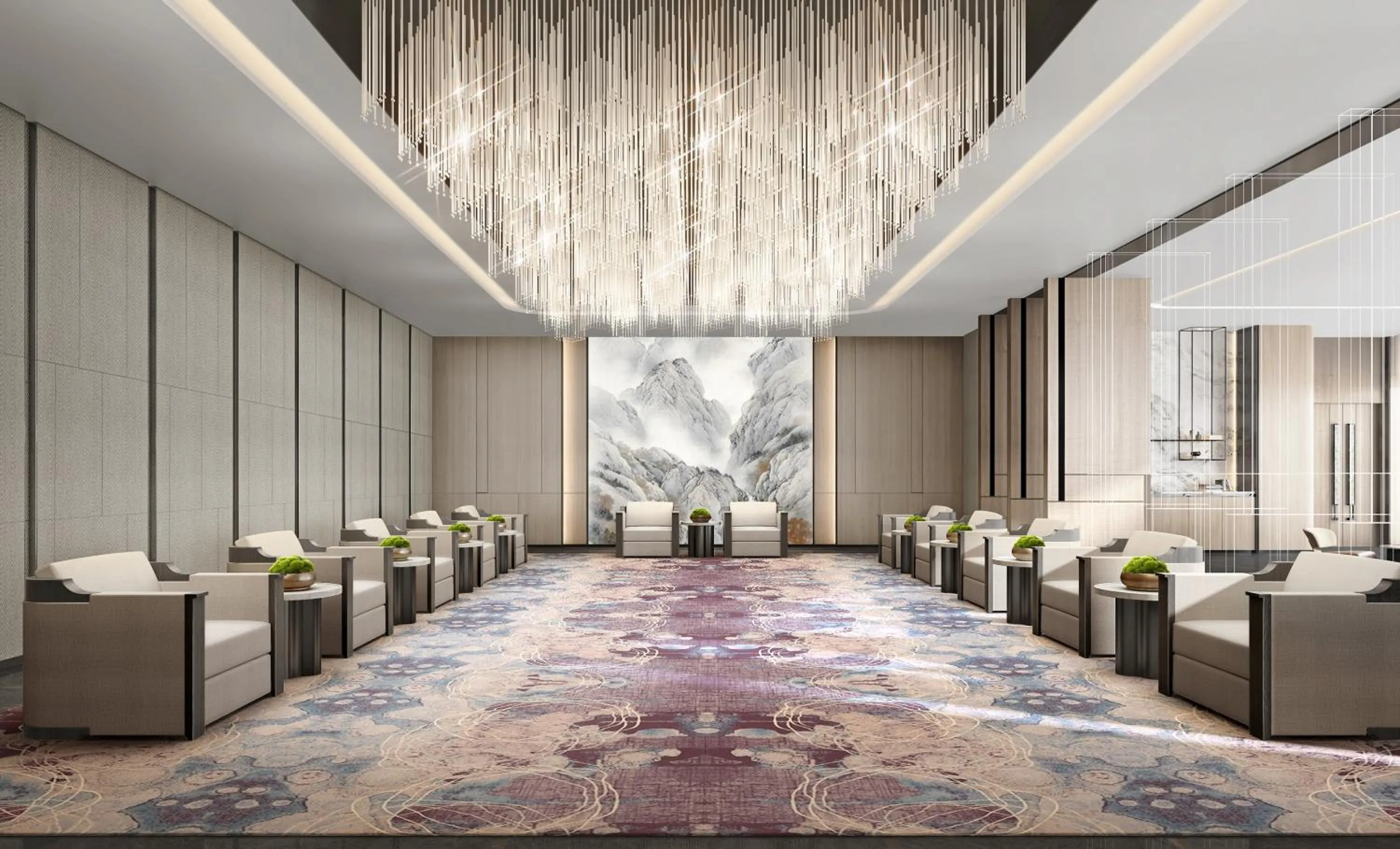 Meeting/conference room in Crowne Plaza Weihai Binhai by IHG