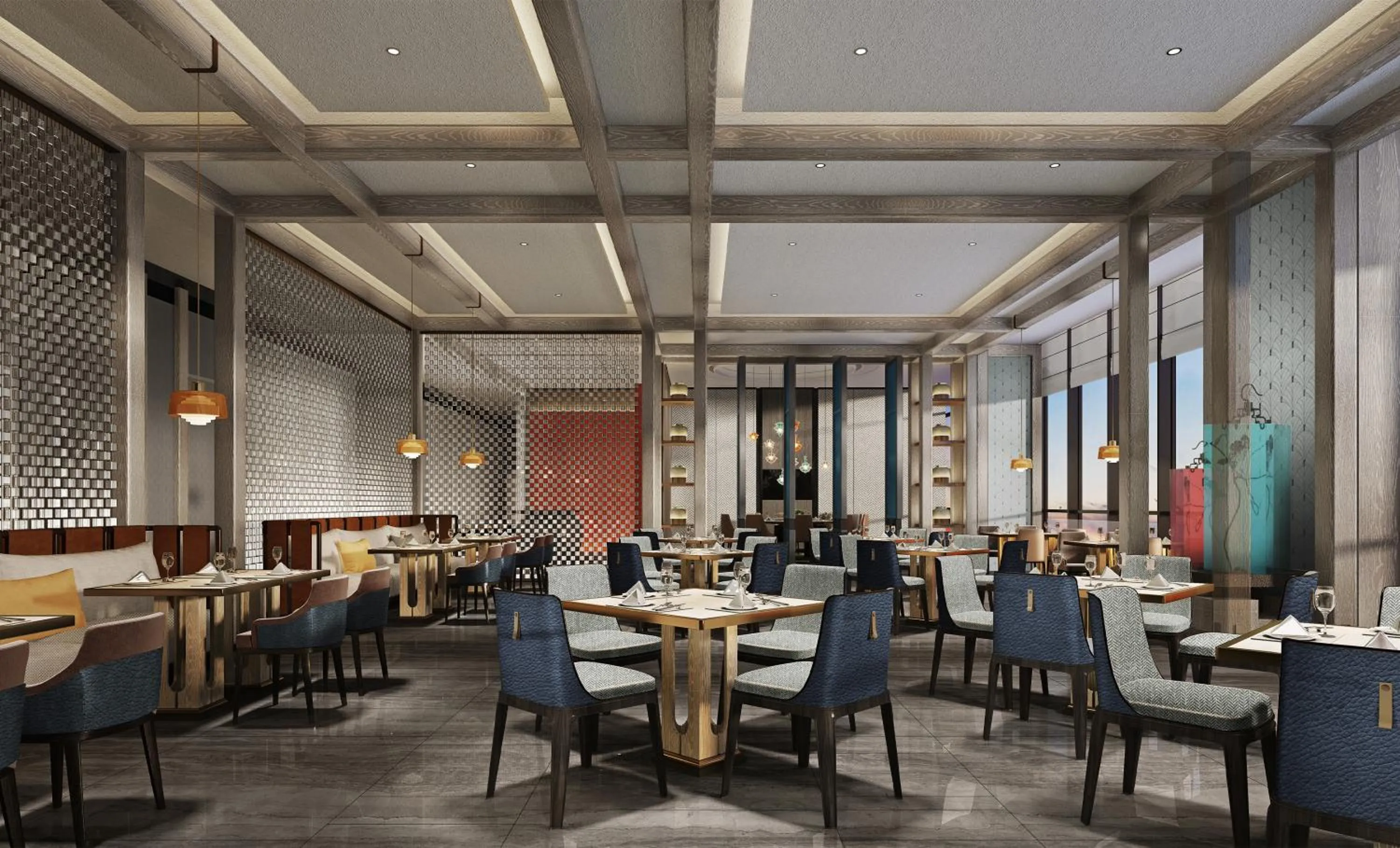 Restaurant/places to eat in Crowne Plaza Weihai Binhai by IHG