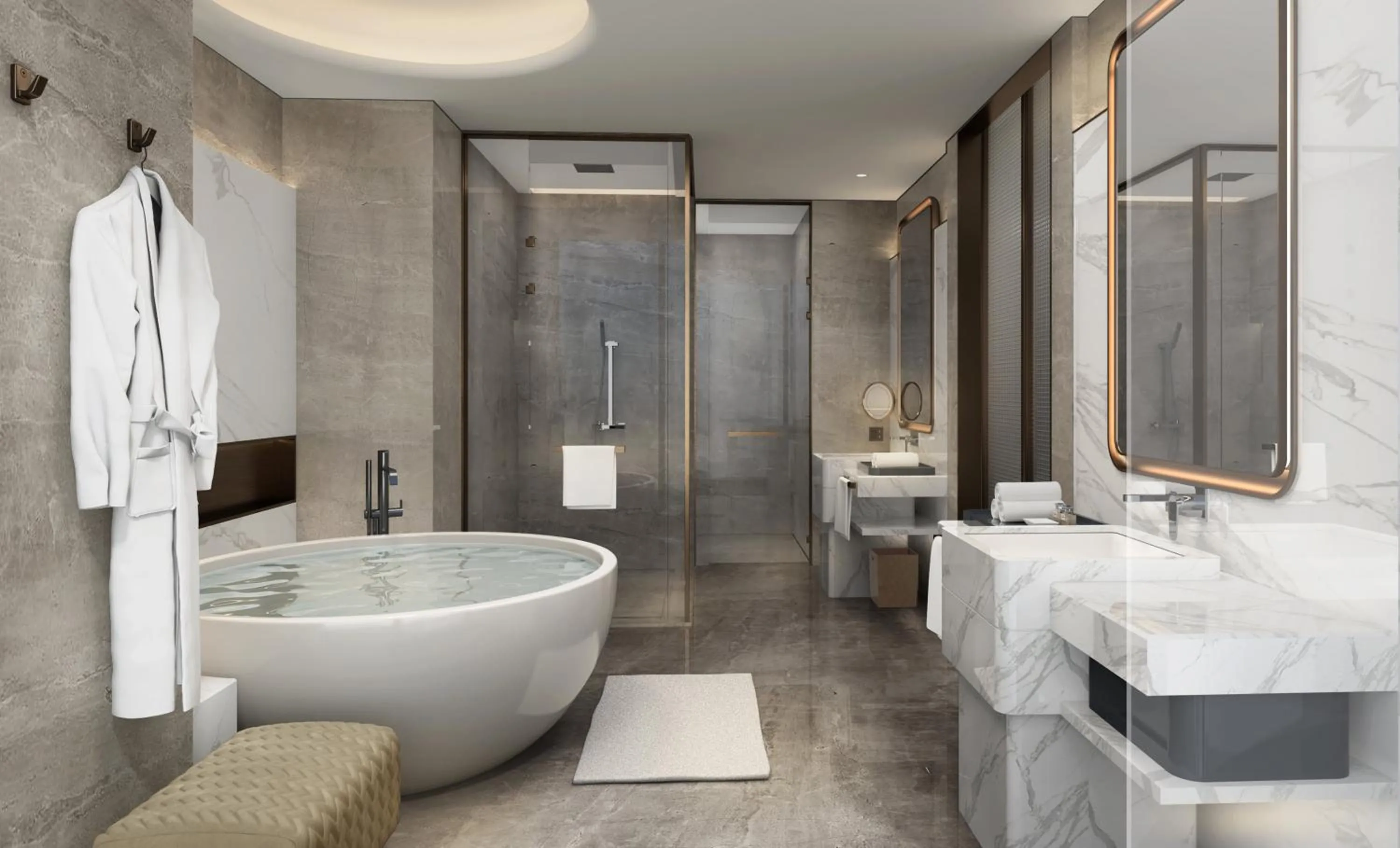 Photo of the whole room in Crowne Plaza Weihai Binhai by IHG