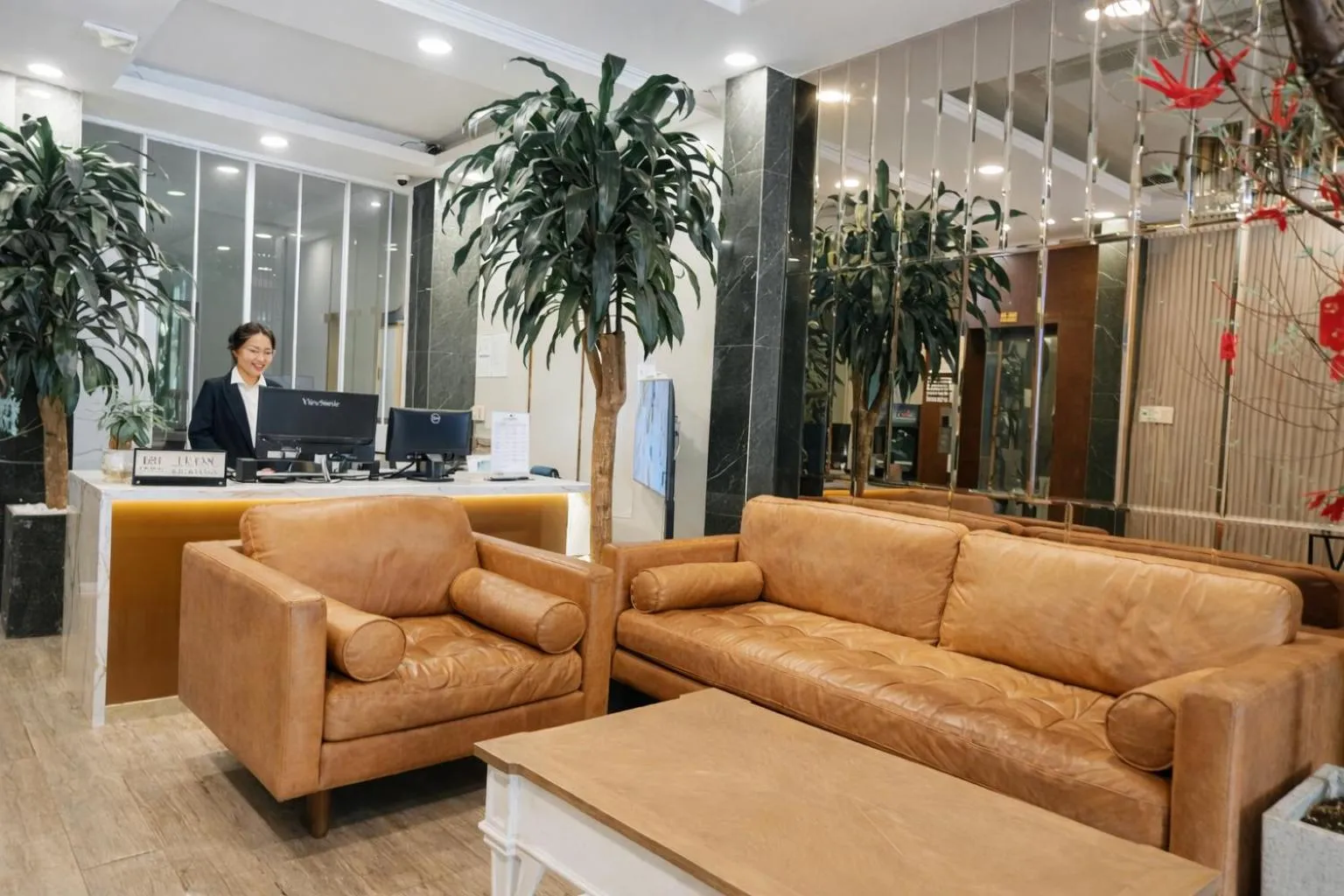 Lobby or reception in Lai Hotel Premium