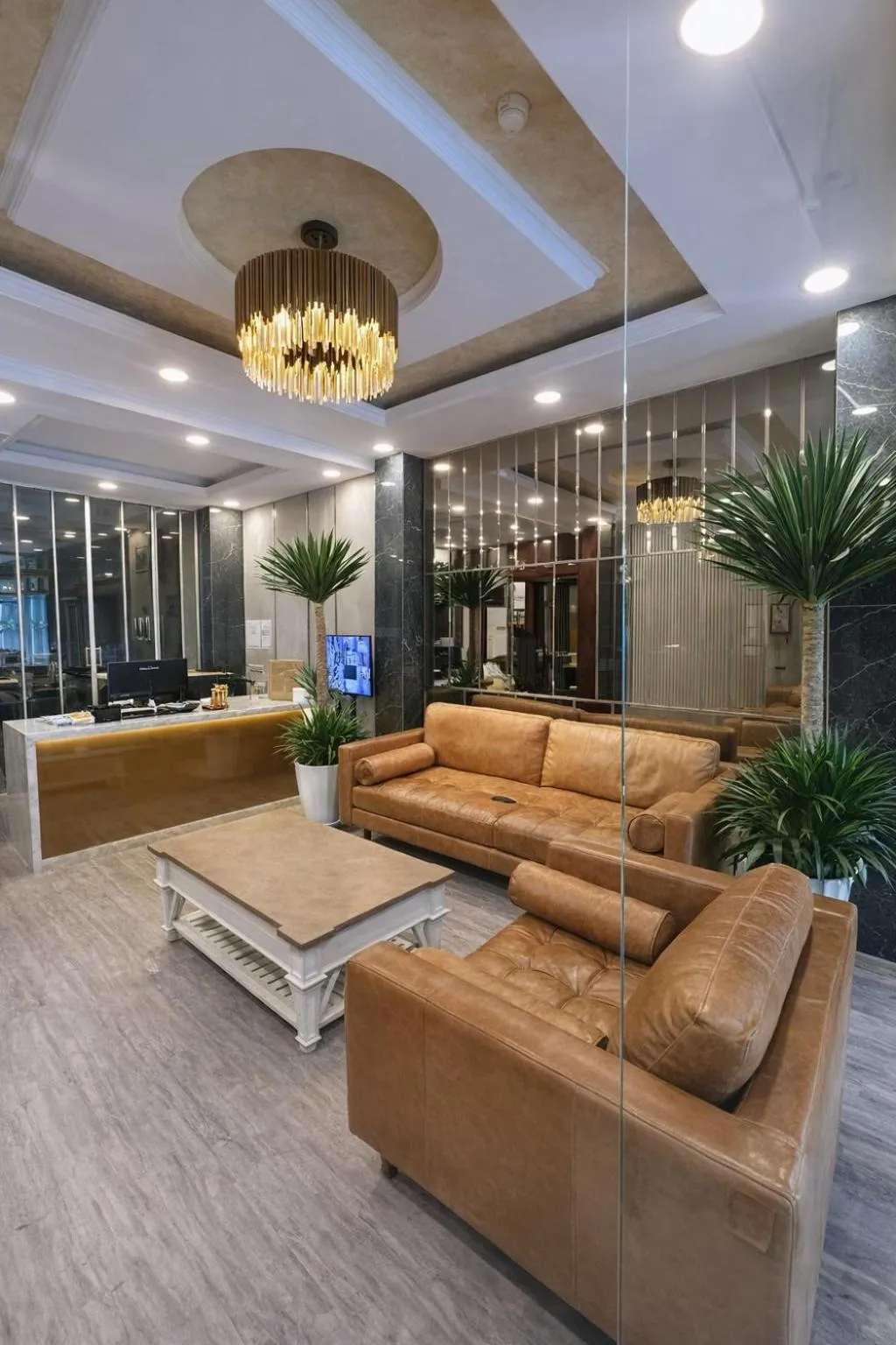 Living room in Lai Hotel Premium