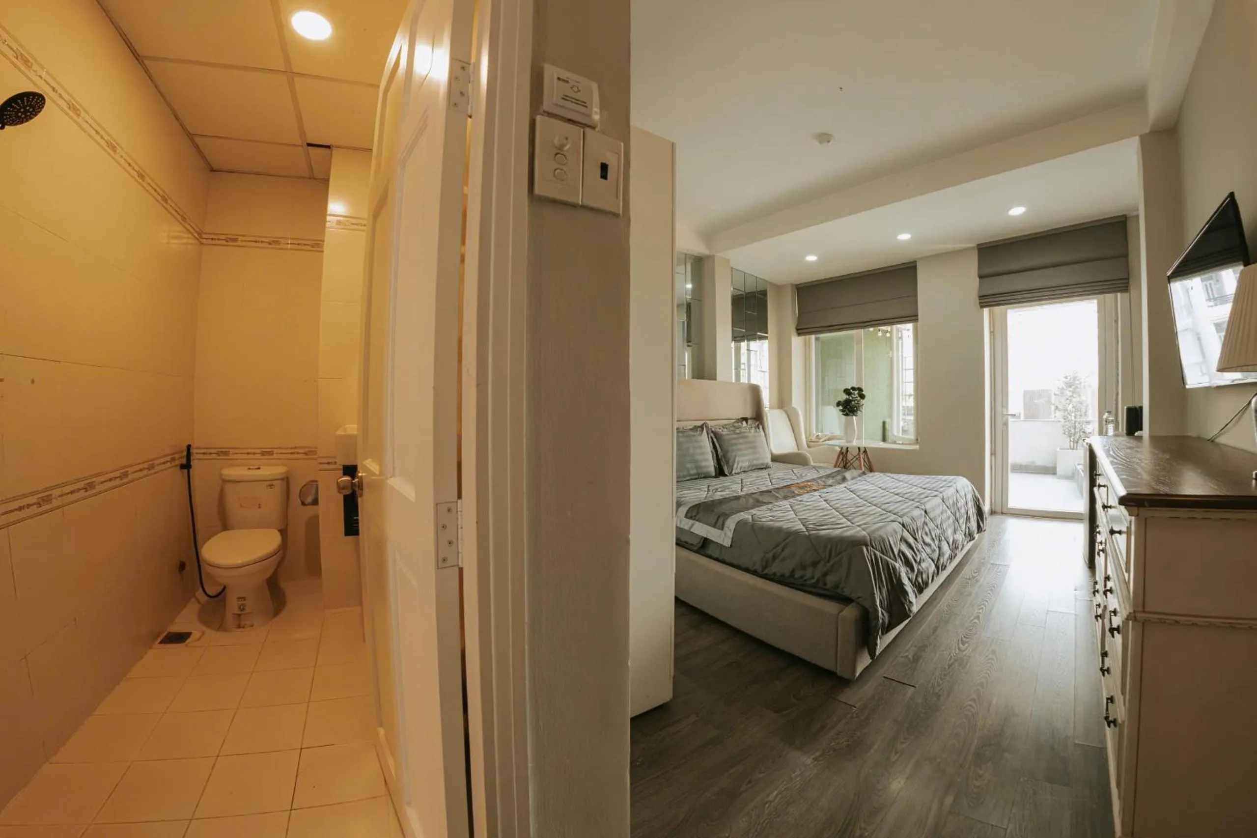 Bed in Lai Hotel Premium