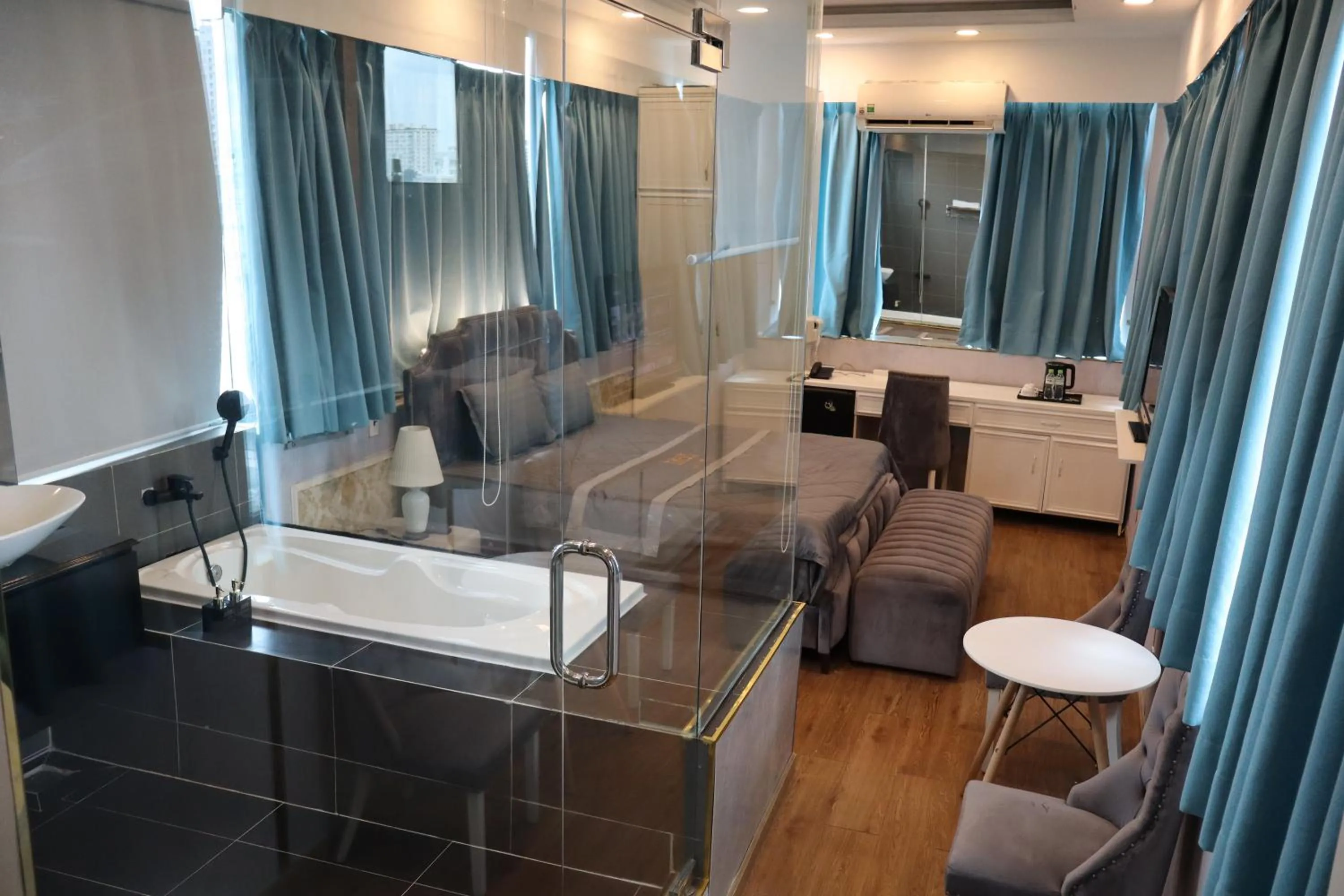 Bed in Lai Hotel Premium