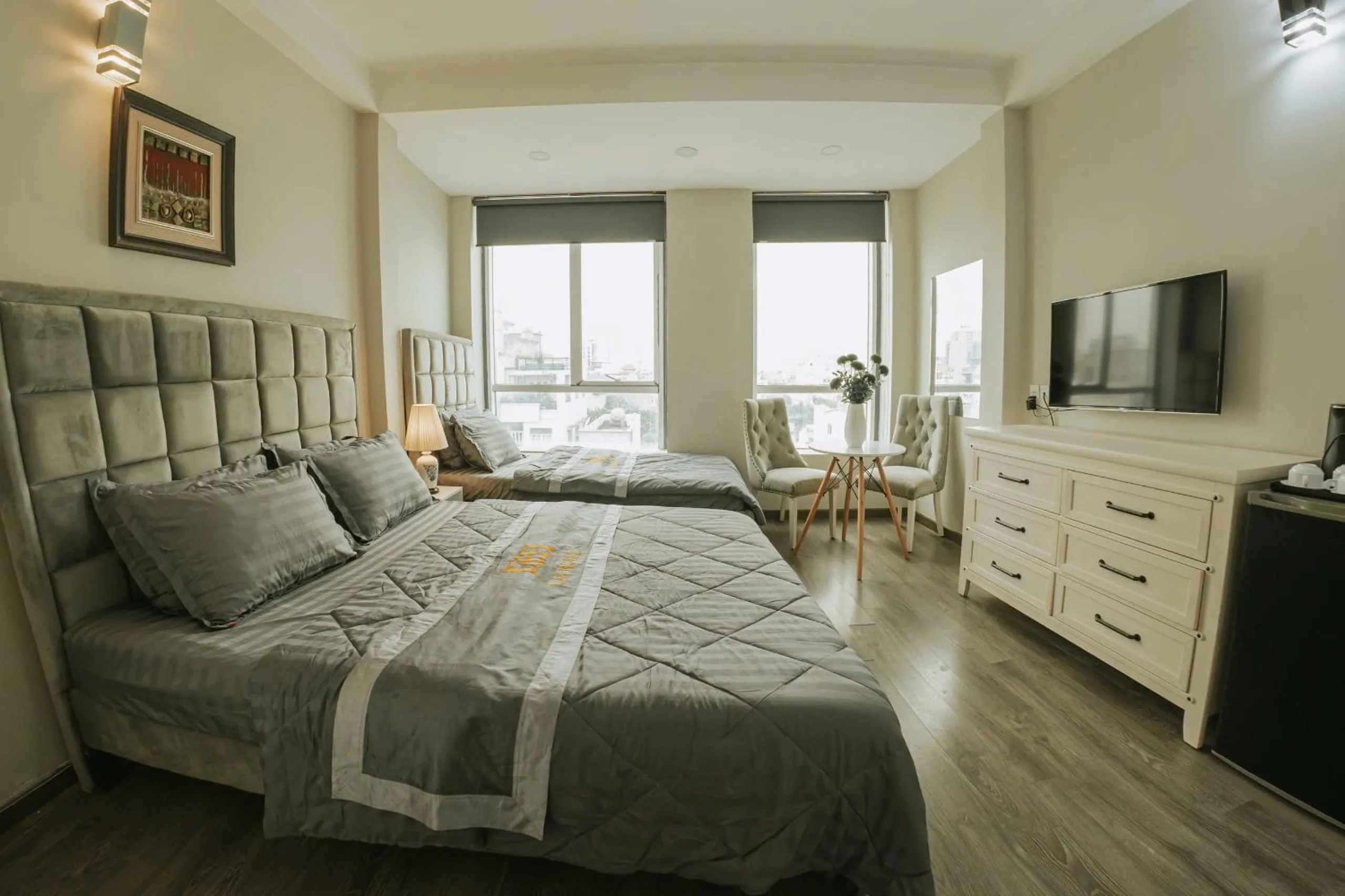 Bed in Lai Hotel Premium