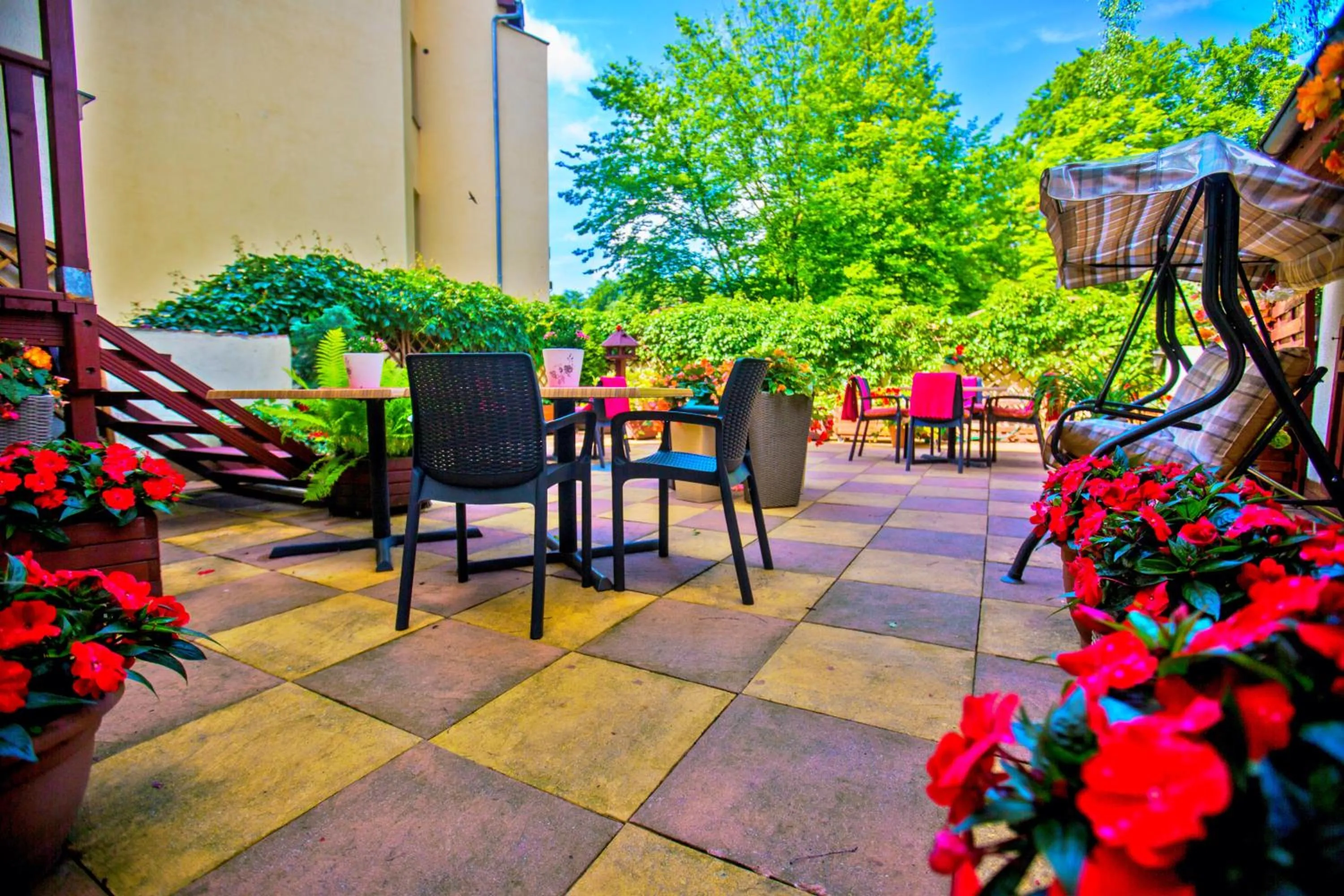 Balcony/Terrace in Kamienica pod Kasztanami Świnoujście (Usedom Insel)