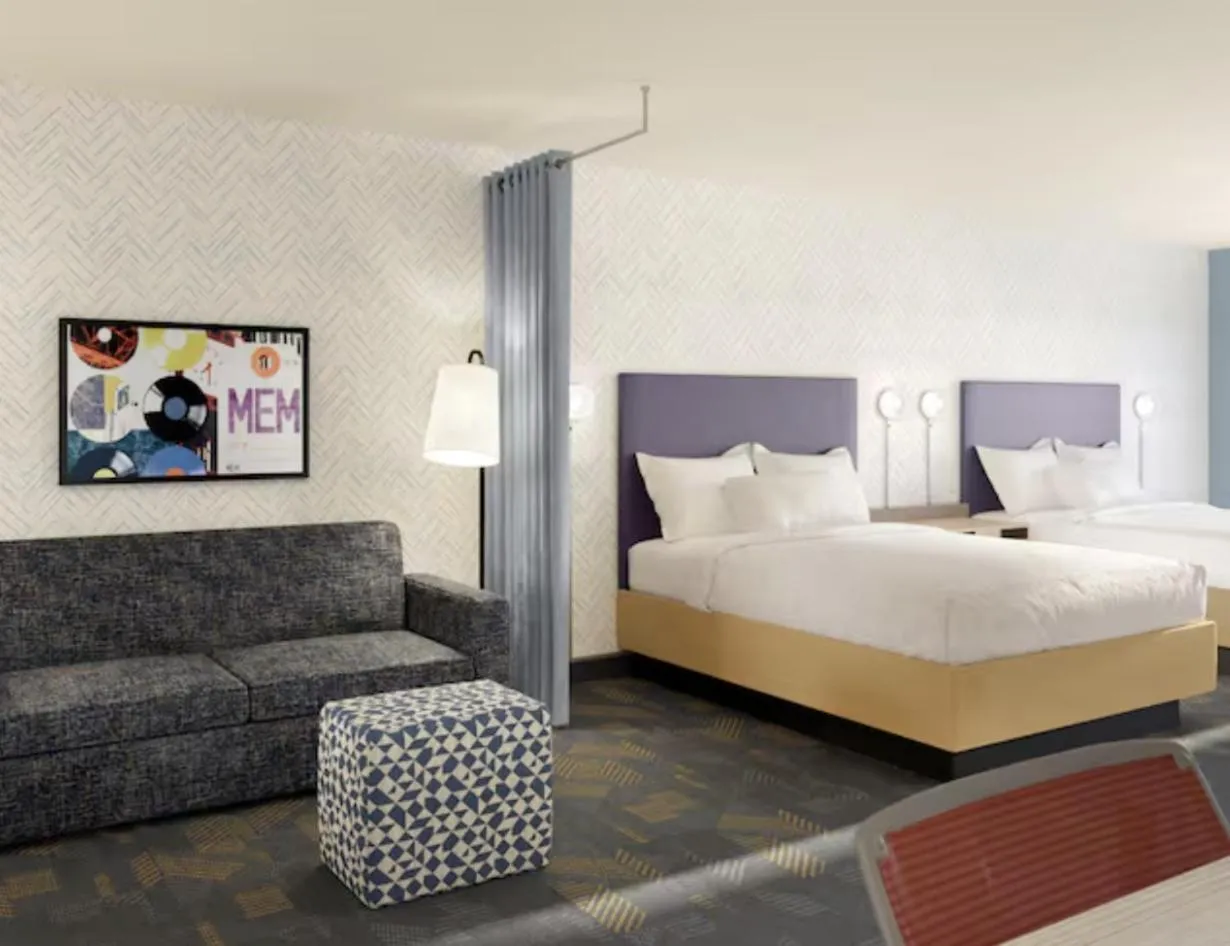 Bed in Home2 Suites By Hilton Spring Hill