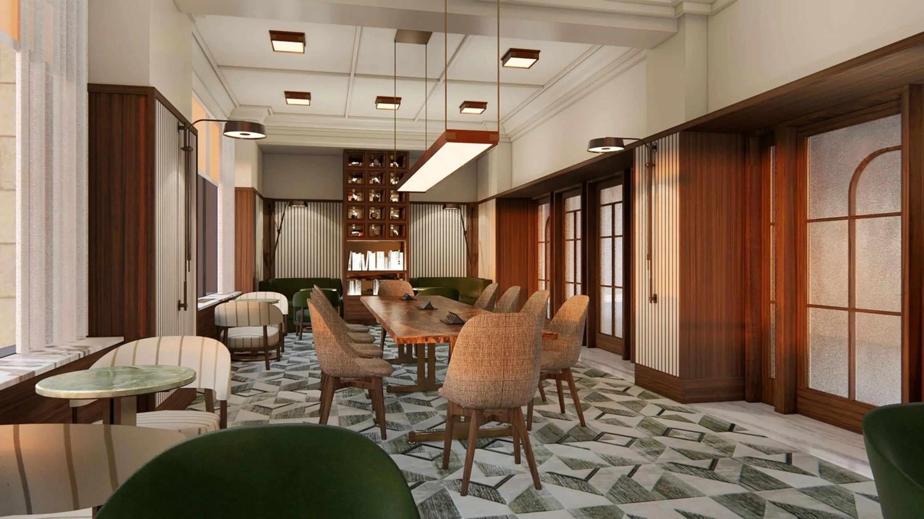 Lobby or reception in The Waymark Chattanooga, Tapestry Collection By Hilton