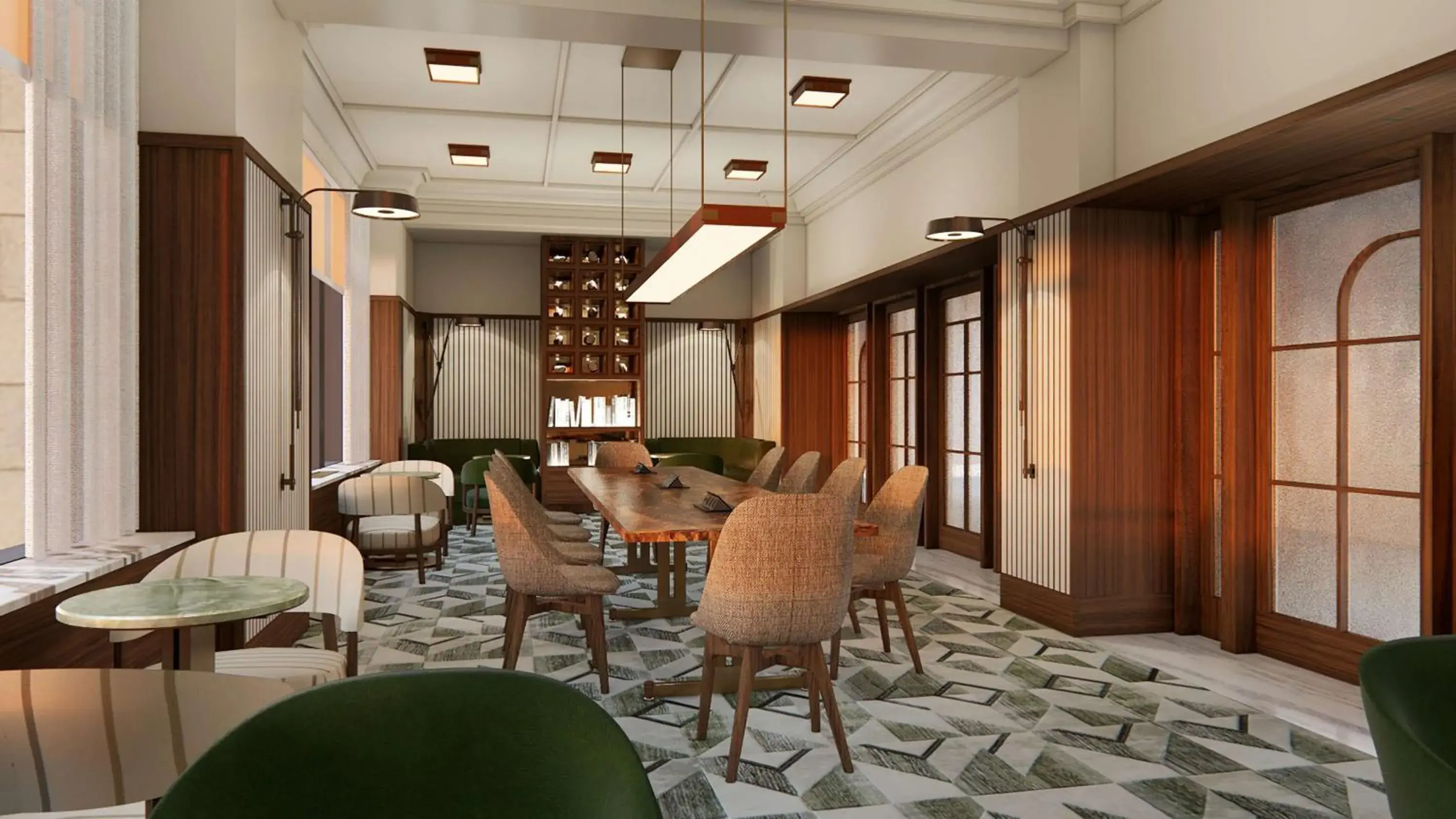 Lobby or reception in The Waymark Chattanooga, Tapestry Collection By Hilton Lobby or reception in The Waymark Chattanooga, Tapestry Collection By Hilton