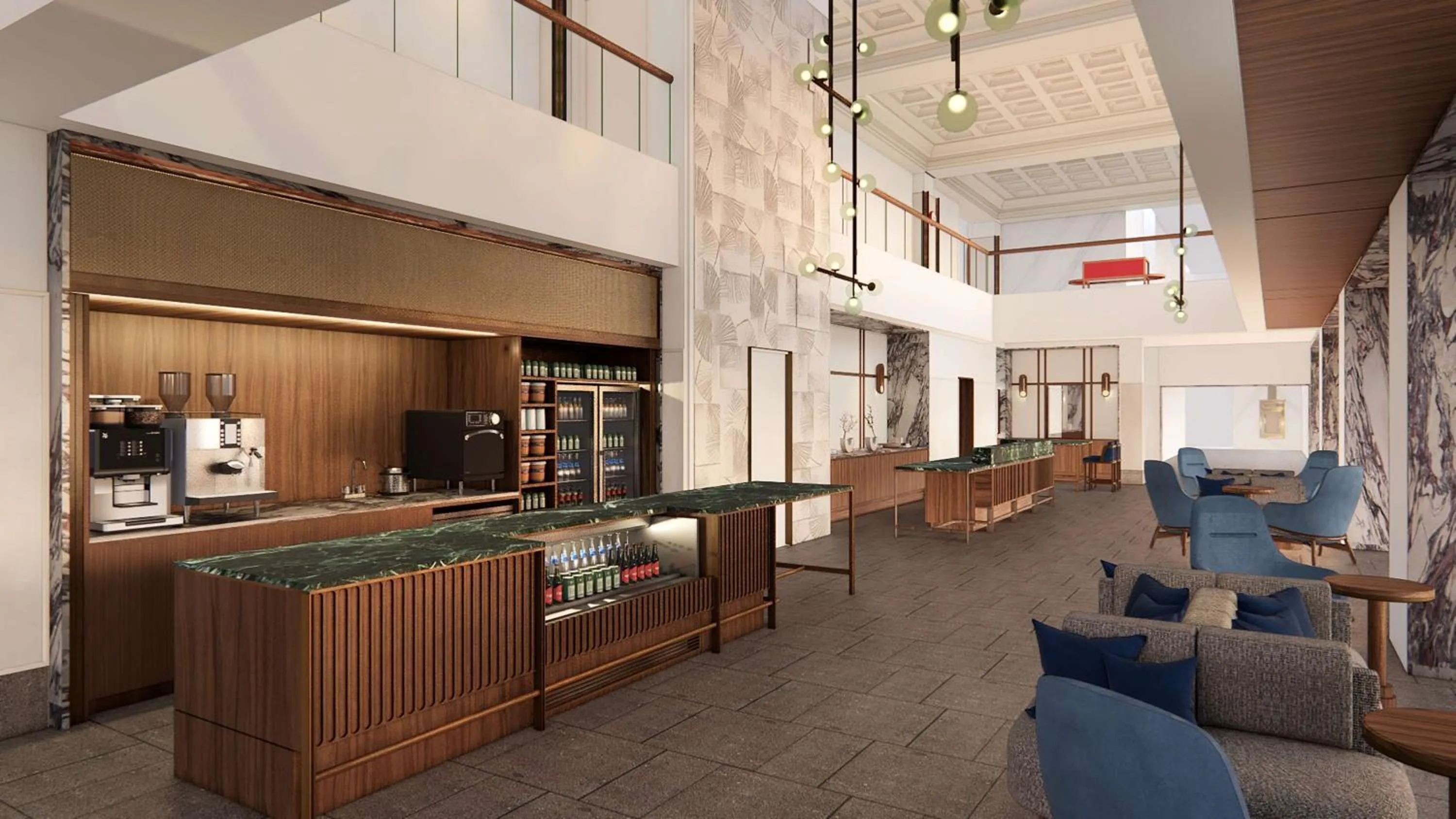 Lobby or reception in The Waymark Chattanooga, Tapestry Collection By Hilton