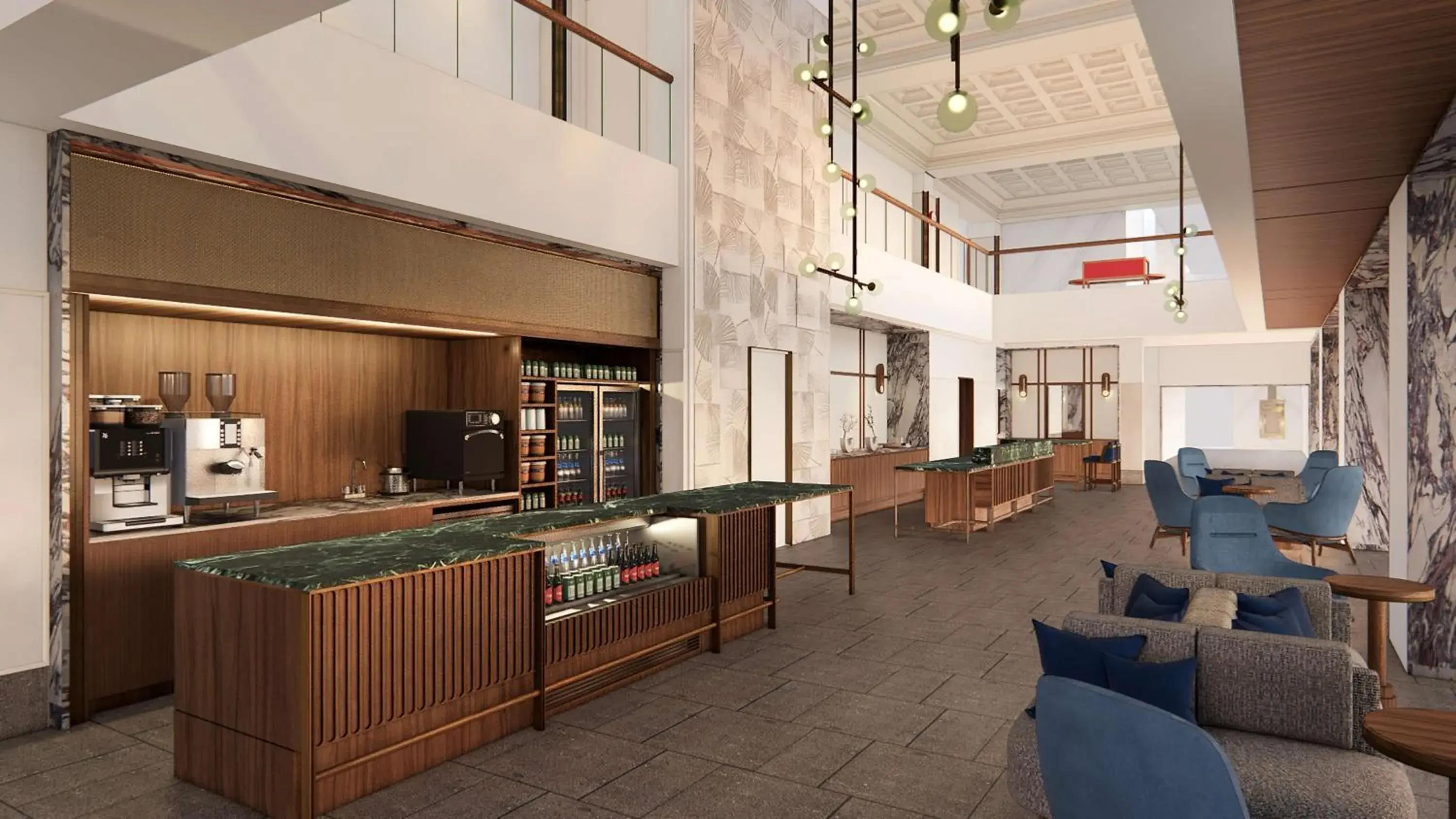 Lobby or reception in The Waymark Chattanooga, Tapestry Collection By Hilton Lobby or reception in The Waymark Chattanooga, Tapestry Collection By Hilton