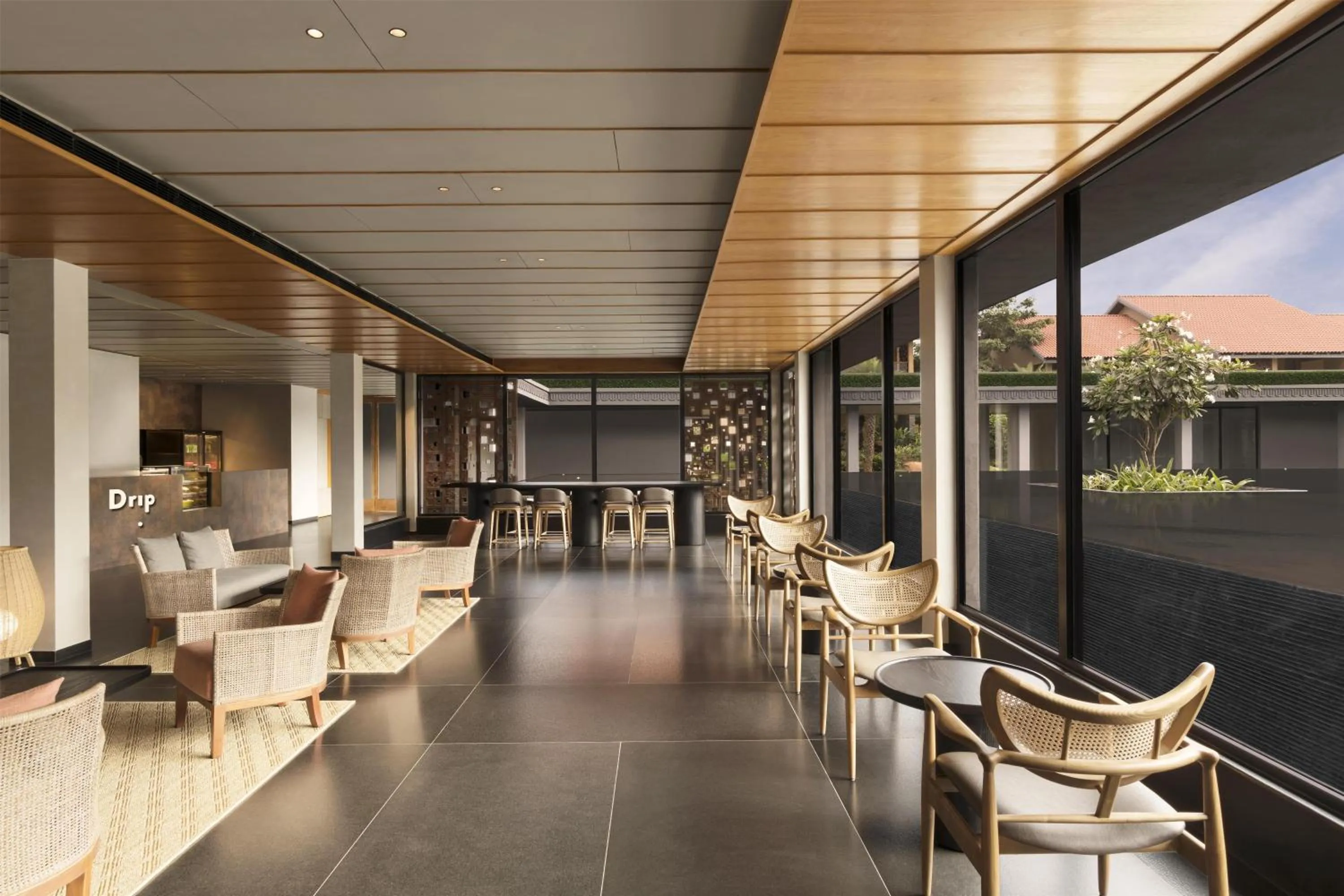 Restaurant/places to eat in Hilton Hyderabad Genome Valley Resort & Spa