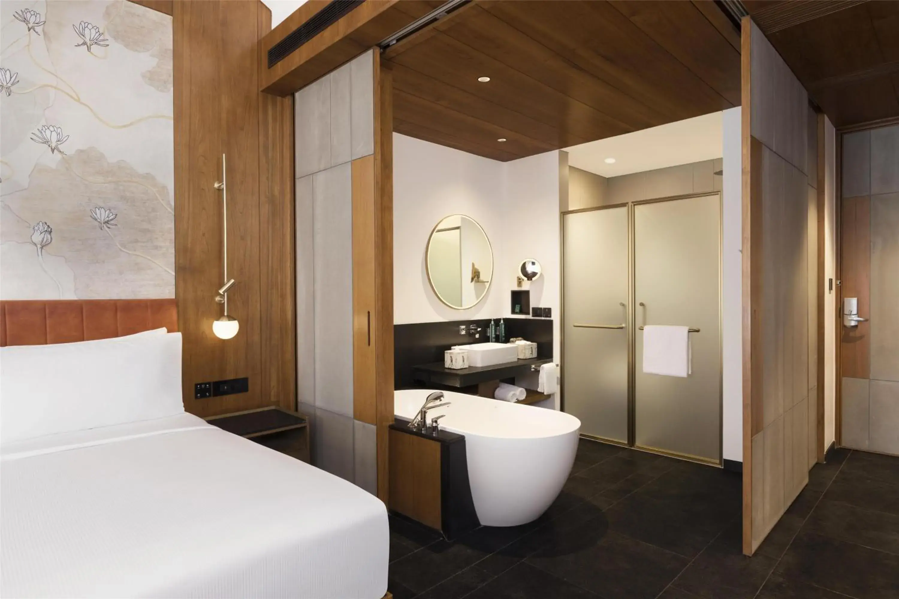 Premium King Room with Balcony and View in Hilton Hyderabad Genome Valley Resort & Spa Premium King Room with Balcony and View in Hilton Hyderabad Genome Valley Resort & Spa