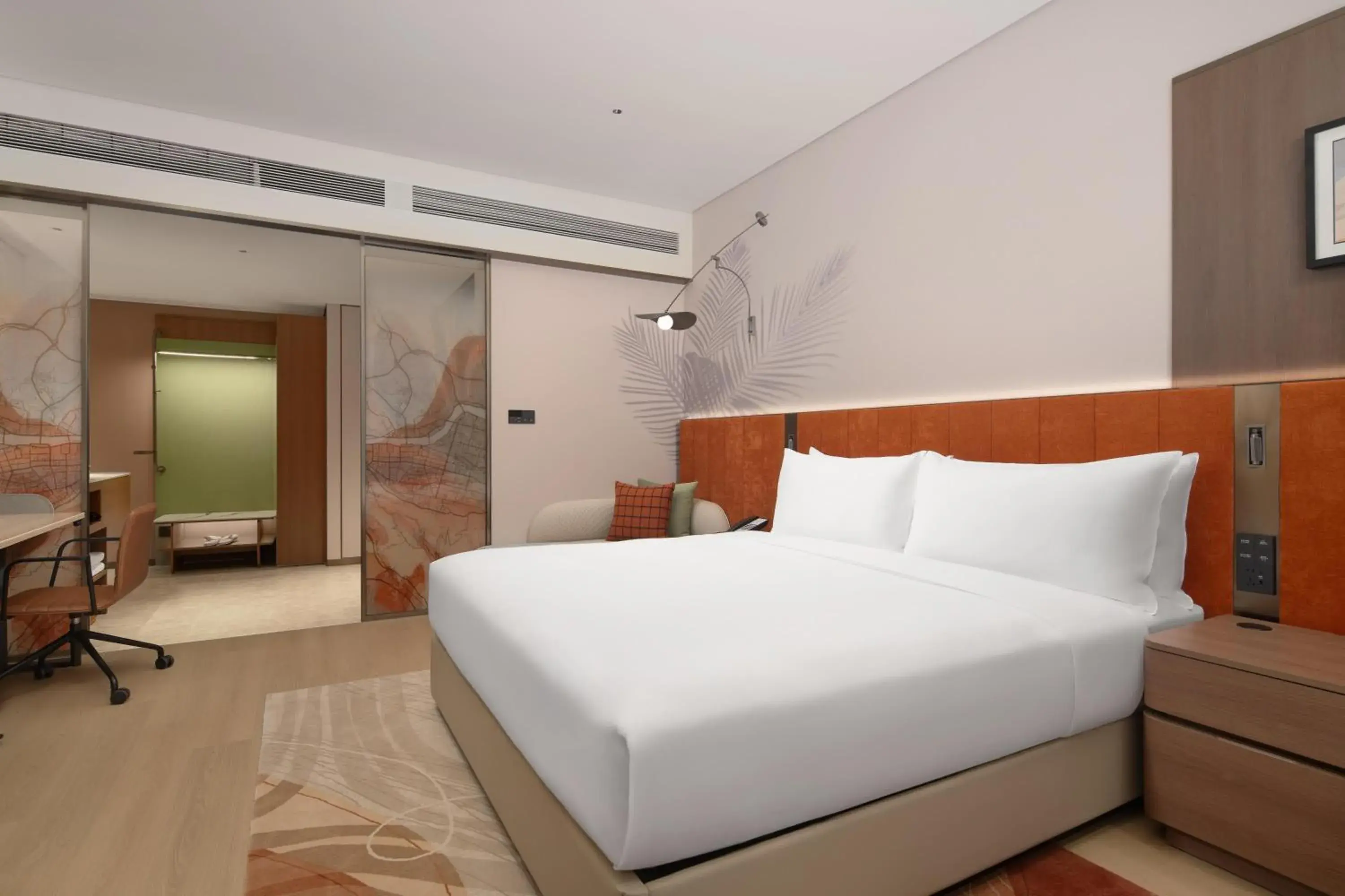 King Guest Room in Hilton Garden Inn Lanzhou Anning King Guest Room in Hilton Garden Inn Lanzhou Anning