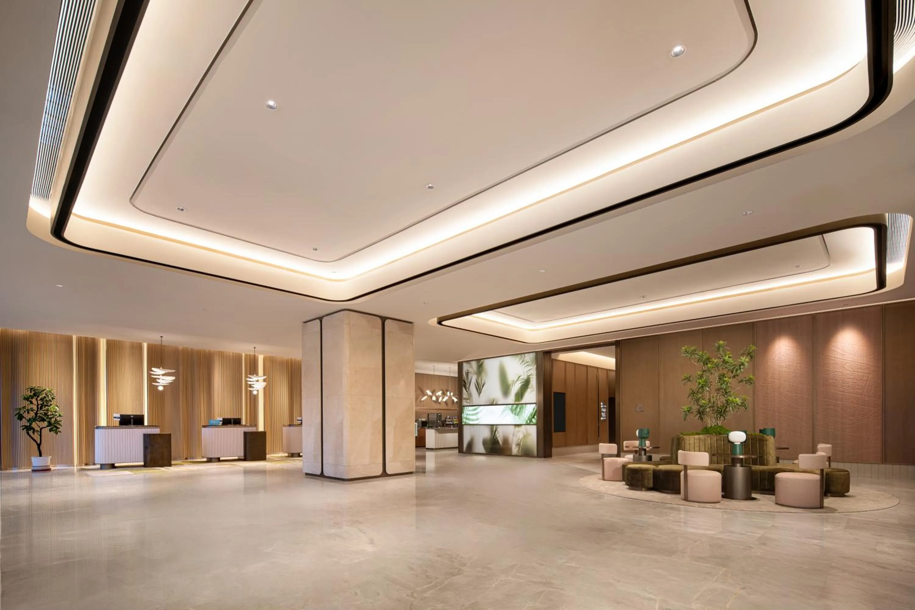 Lobby or reception in Hilton Garden Inn Lanzhou Anning