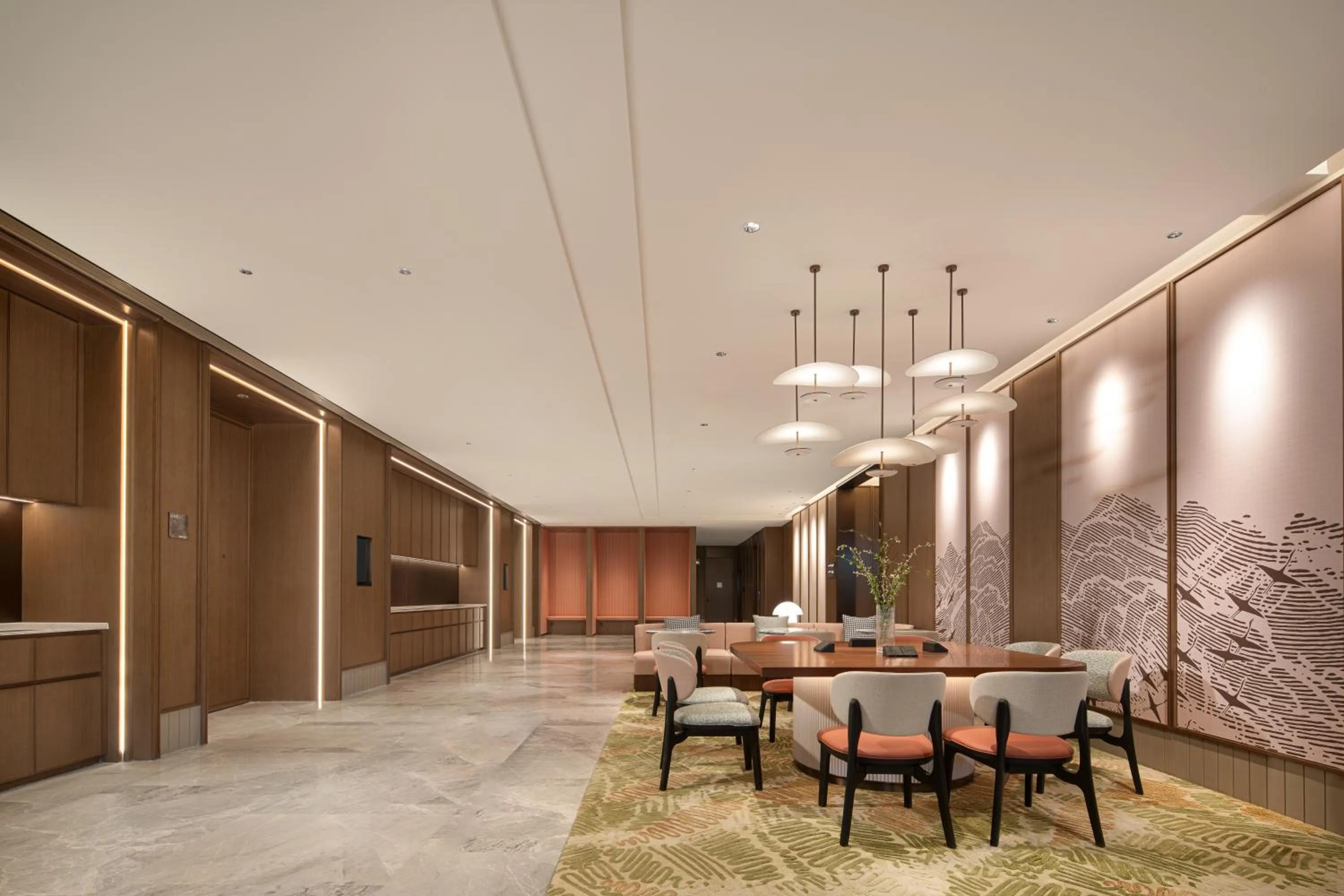 Seating area in Hilton Garden Inn Lanzhou Anning