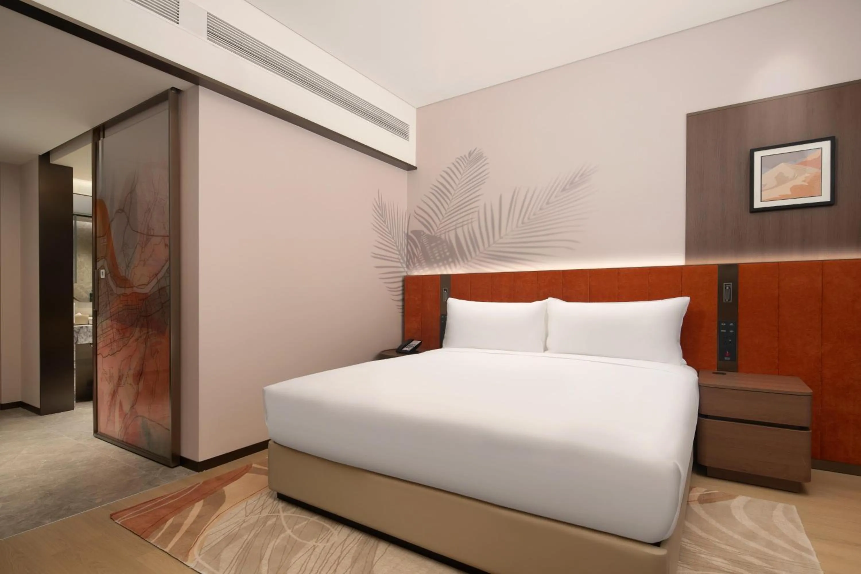 Bed in Hilton Garden Inn Lanzhou Anning