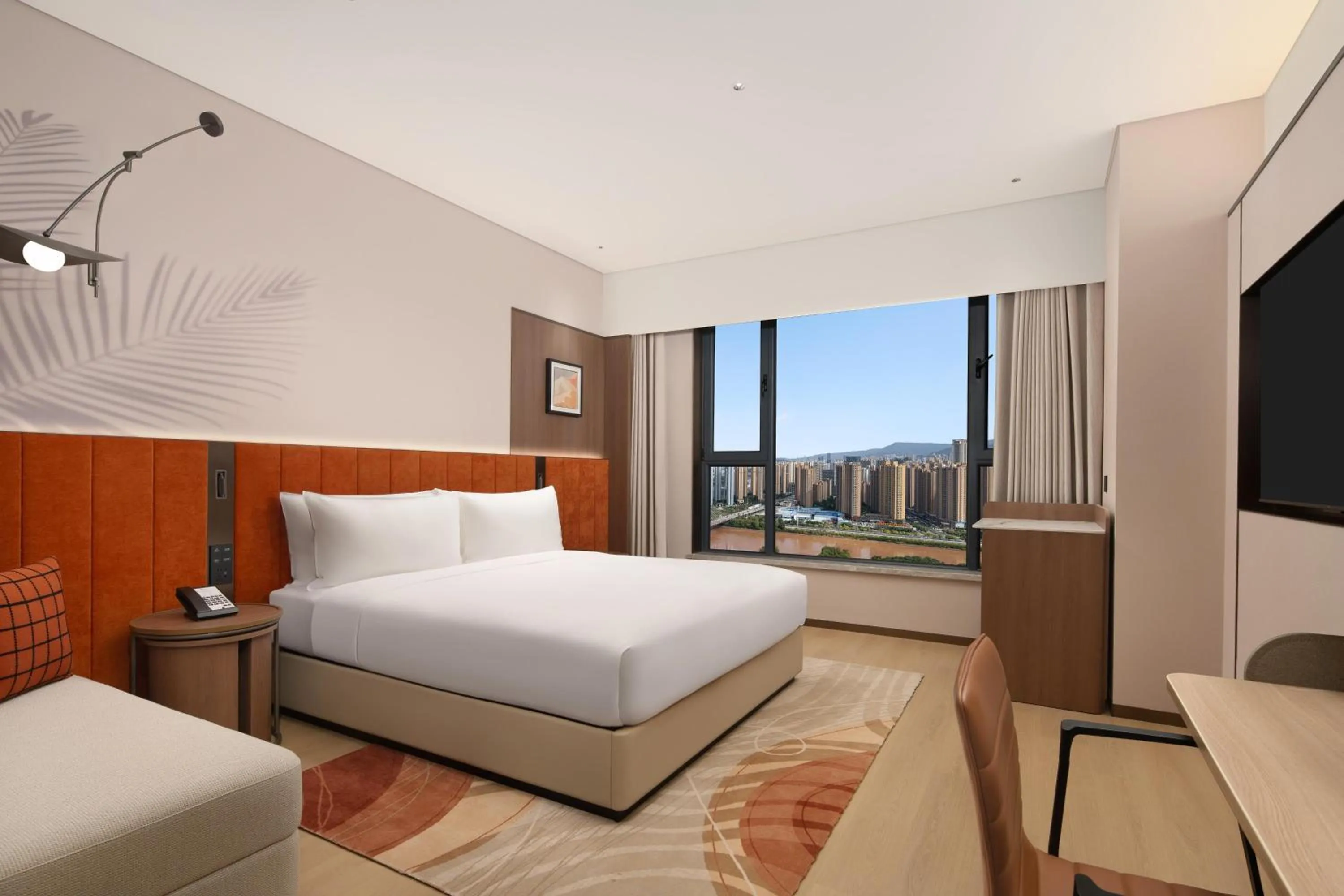 Bed in Hilton Garden Inn Lanzhou Anning