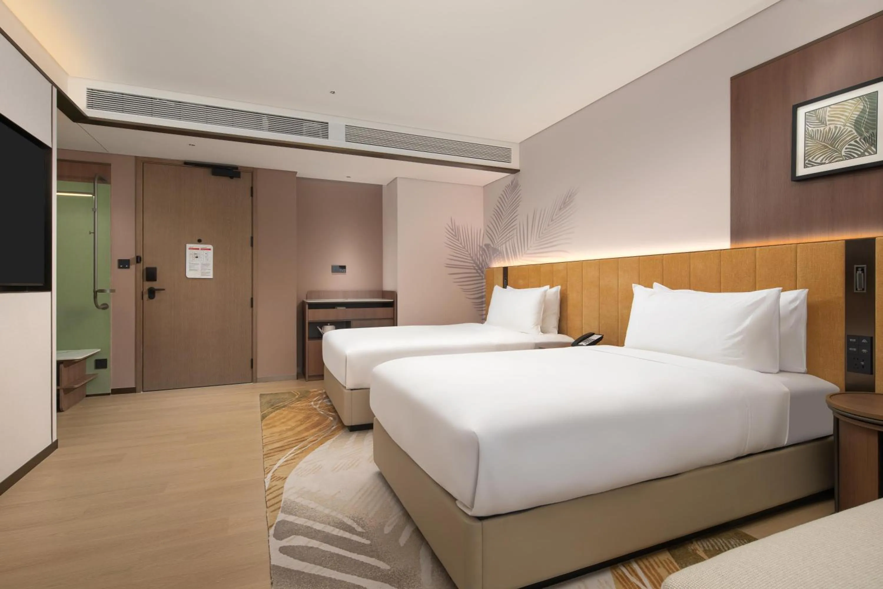 Bed in Hilton Garden Inn Lanzhou Anning