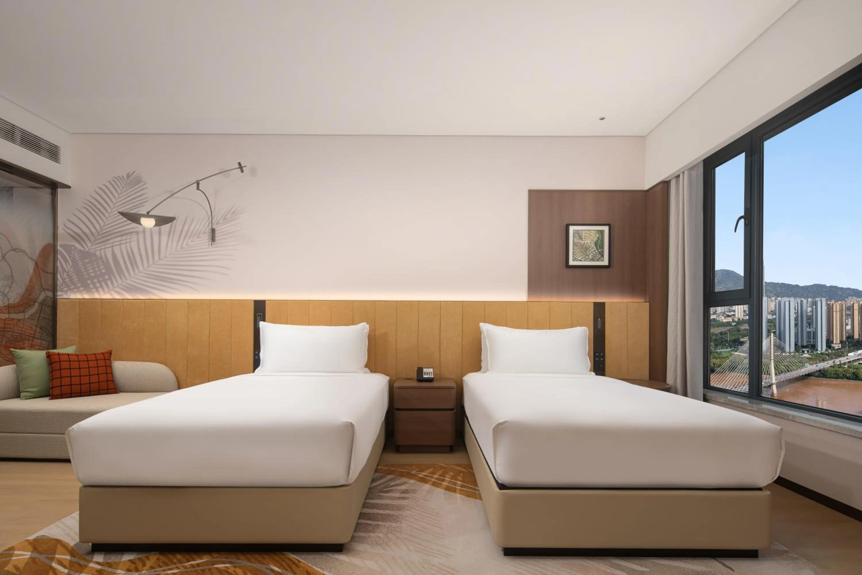 Bed in Hilton Garden Inn Lanzhou Anning