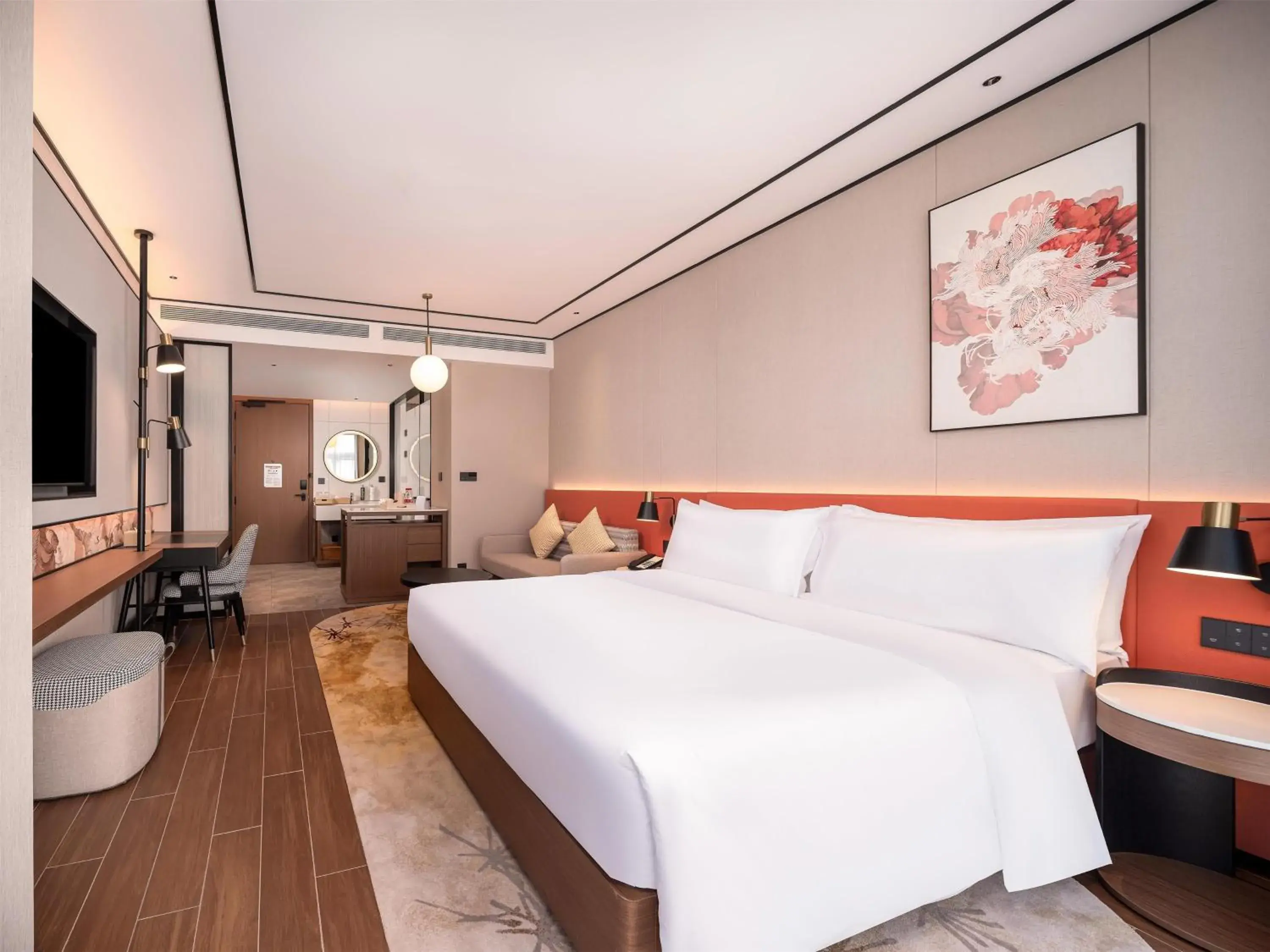 King Guest Room in Hilton Garden Inn Huangshan Huizhou King Guest Room in Hilton Garden Inn Huangshan Huizhou