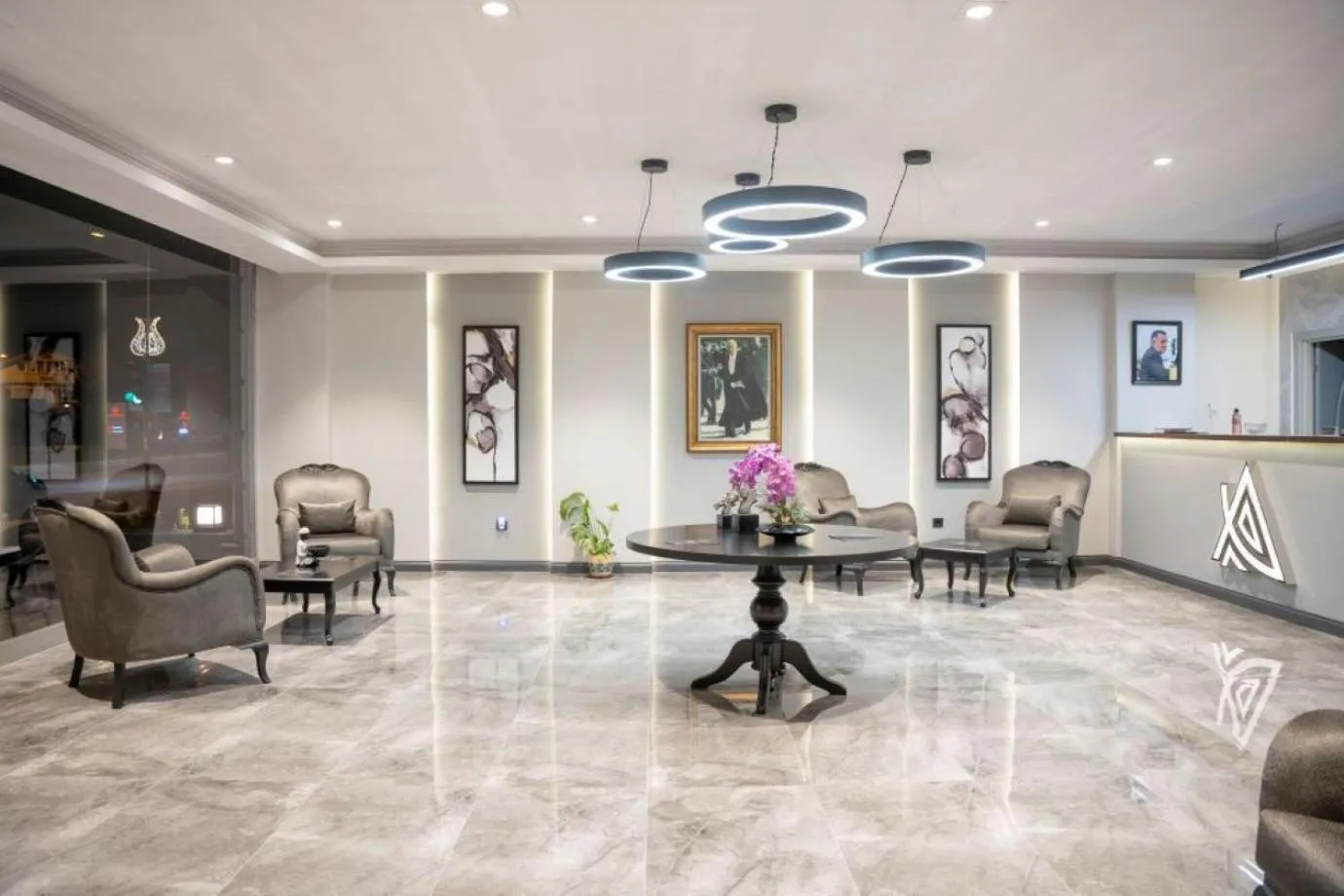 Lobby or reception in Altınova Hotel Sakarya