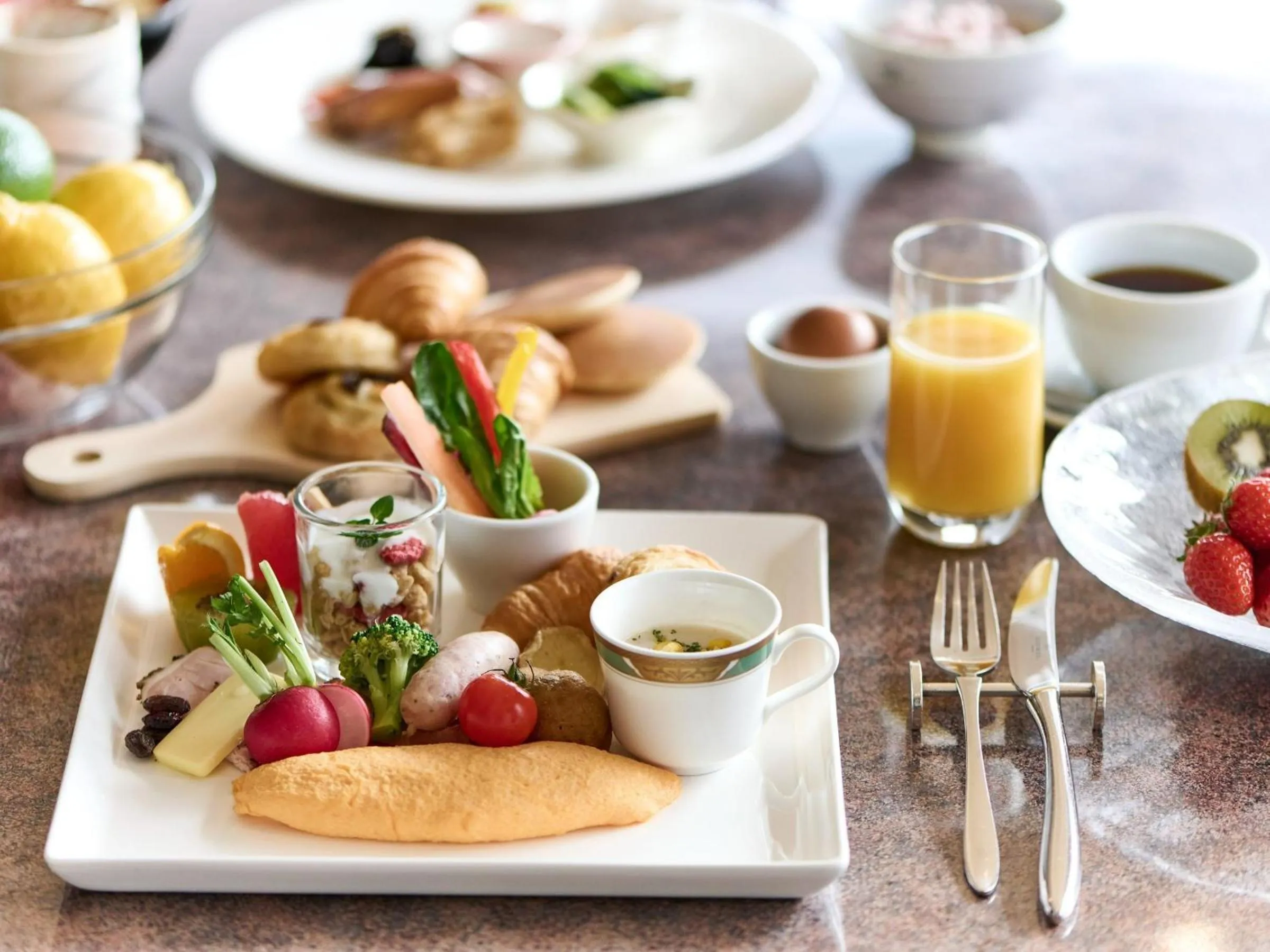 Breakfast in Hotel Laforet Nasu