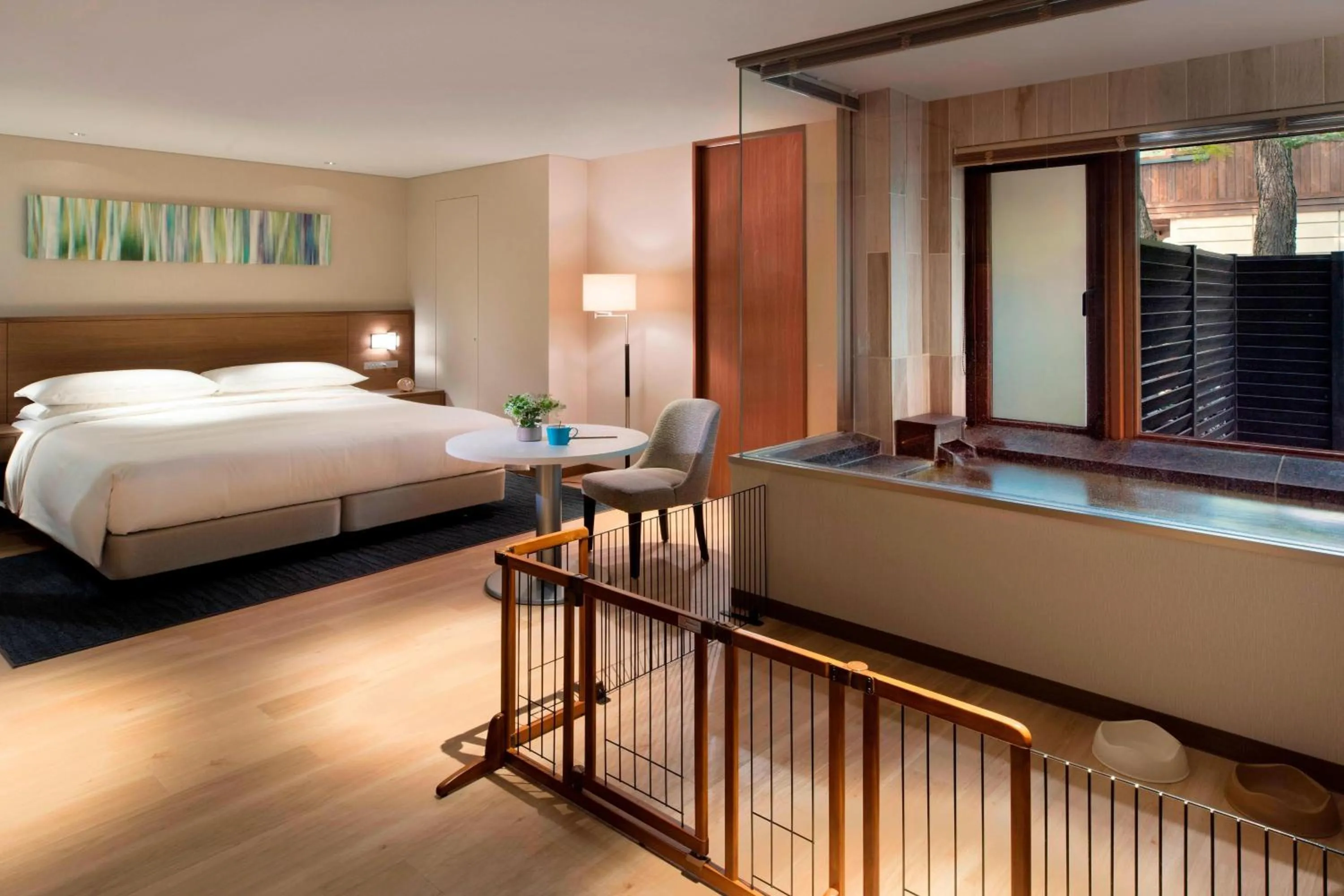 Photo of the whole room, Bed in Karuizawa Marriott Hotel