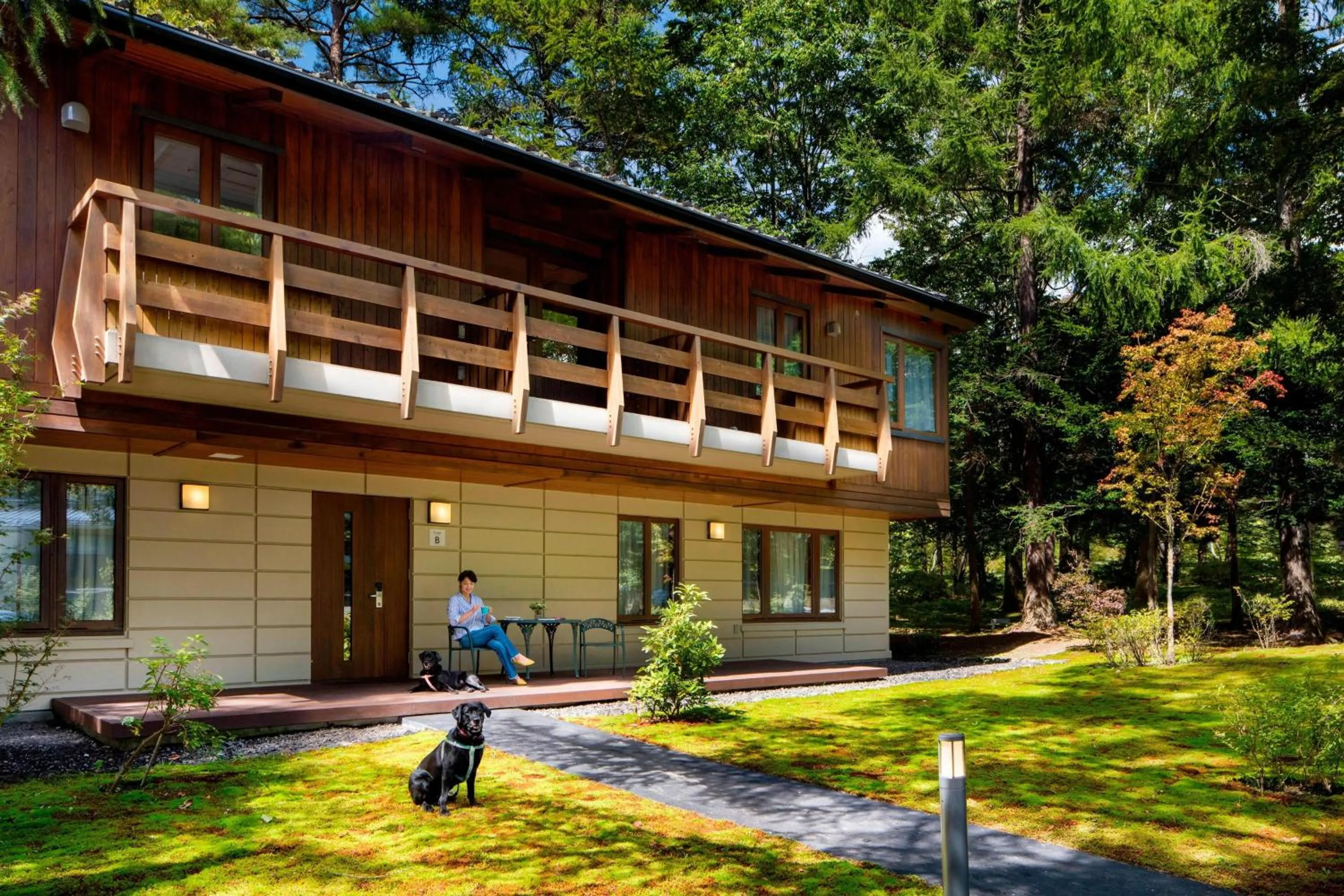 Property building in Karuizawa Marriott Hotel