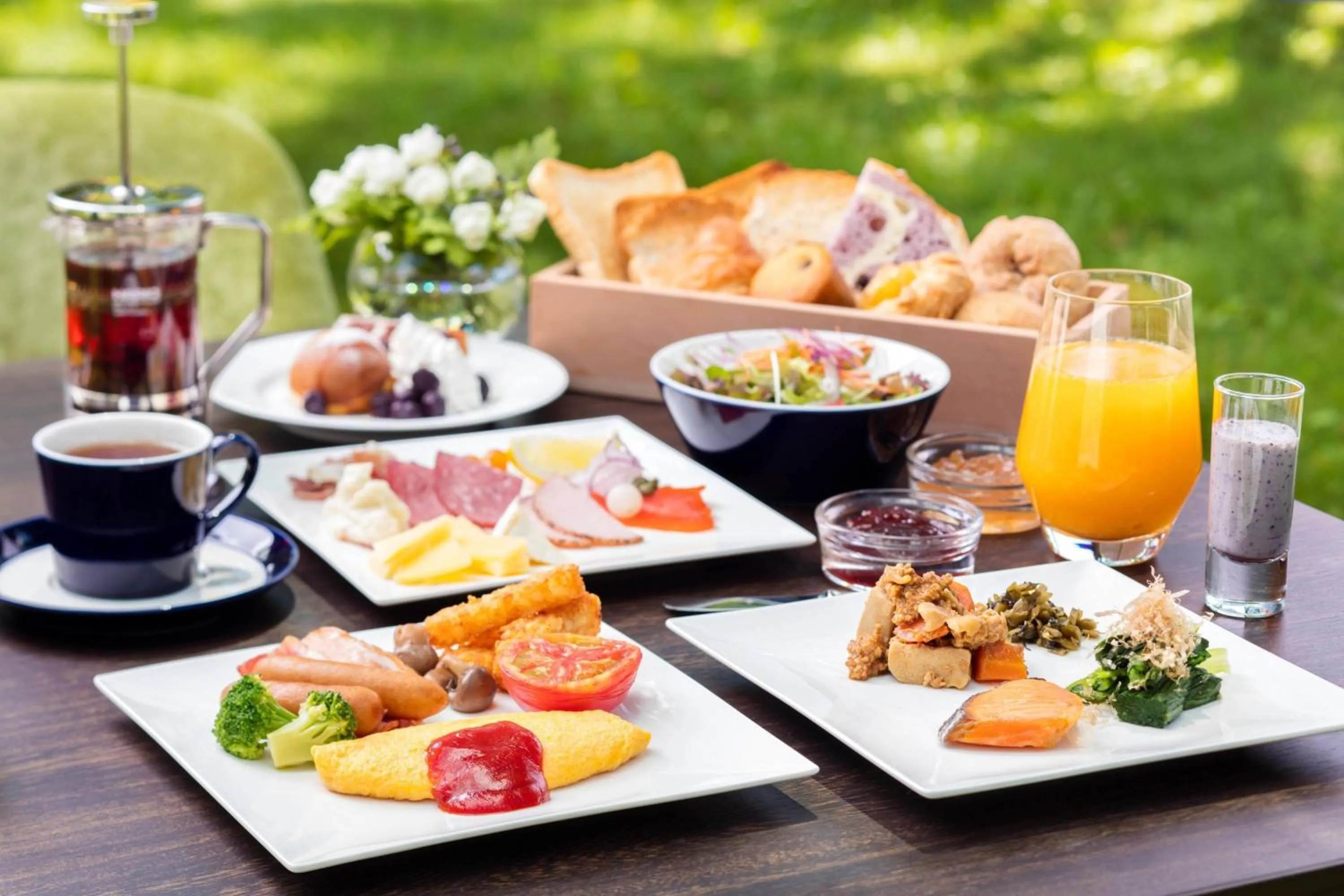 Breakfast in Karuizawa Marriott Hotel