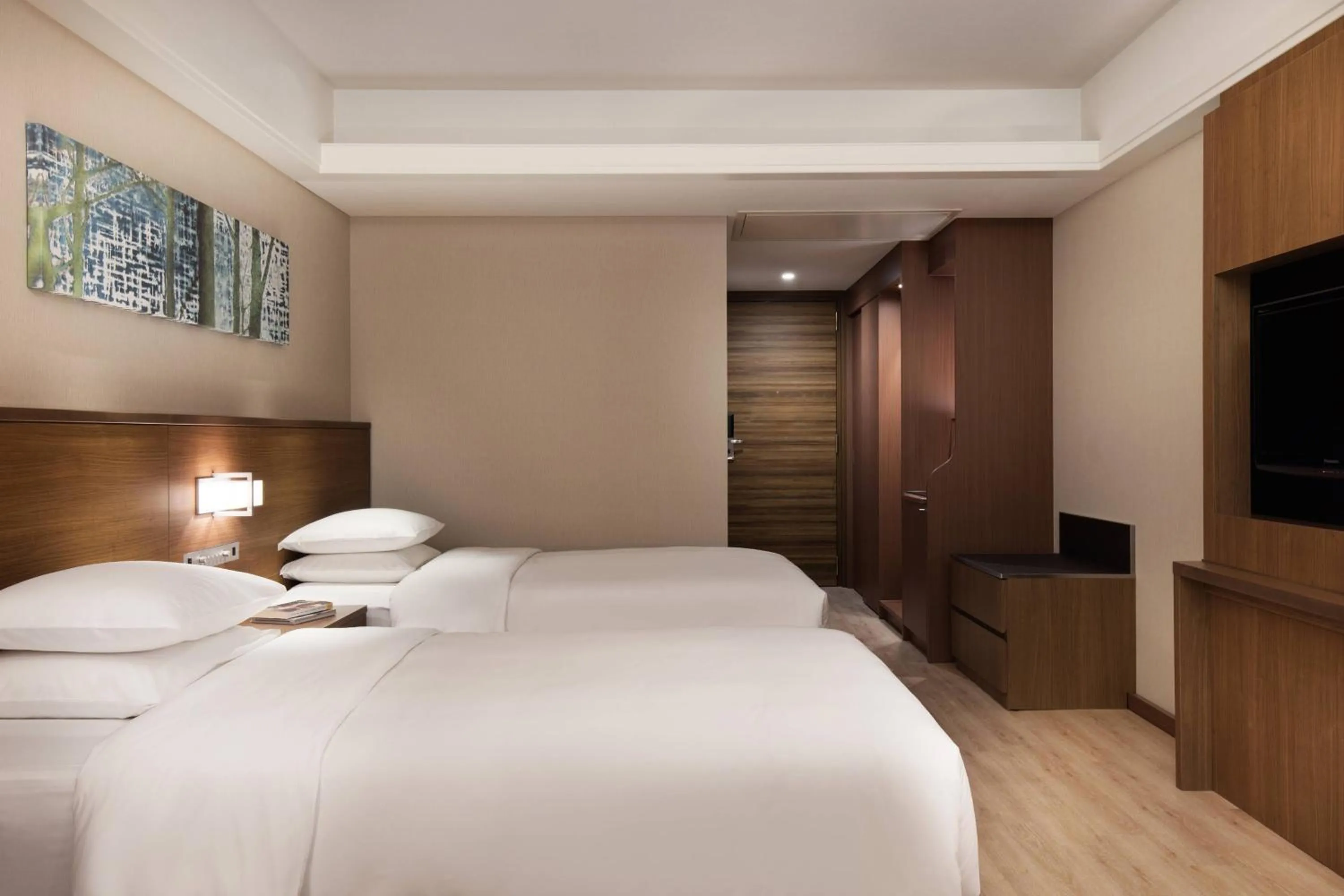 Photo of the whole room, Bed in Karuizawa Marriott Hotel