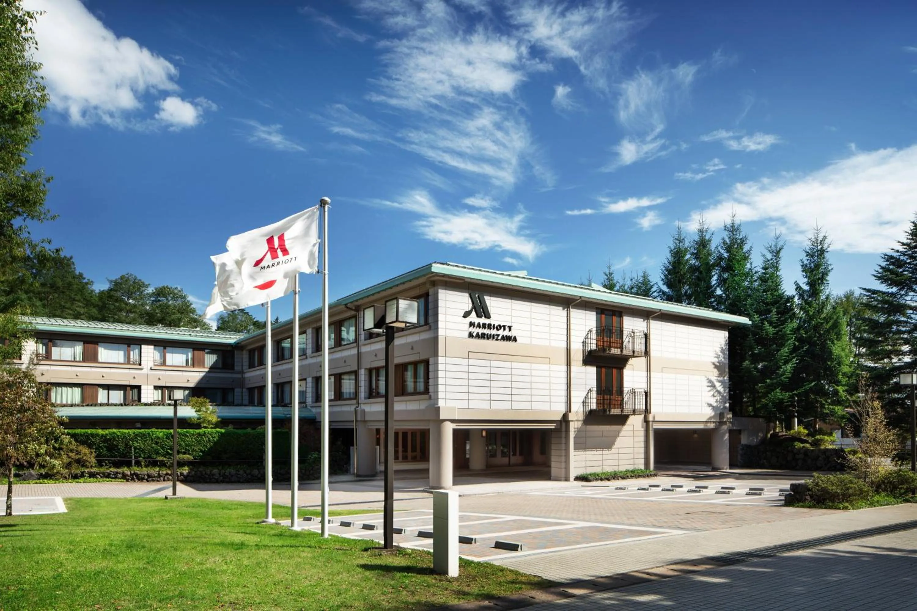 Property building in Karuizawa Marriott Hotel