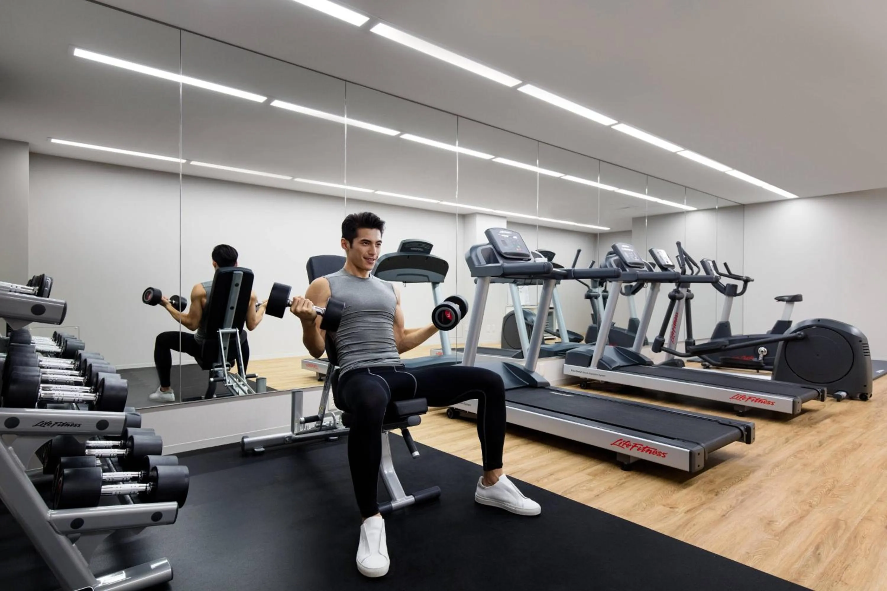 Fitness centre/facilities in Karuizawa Marriott Hotel