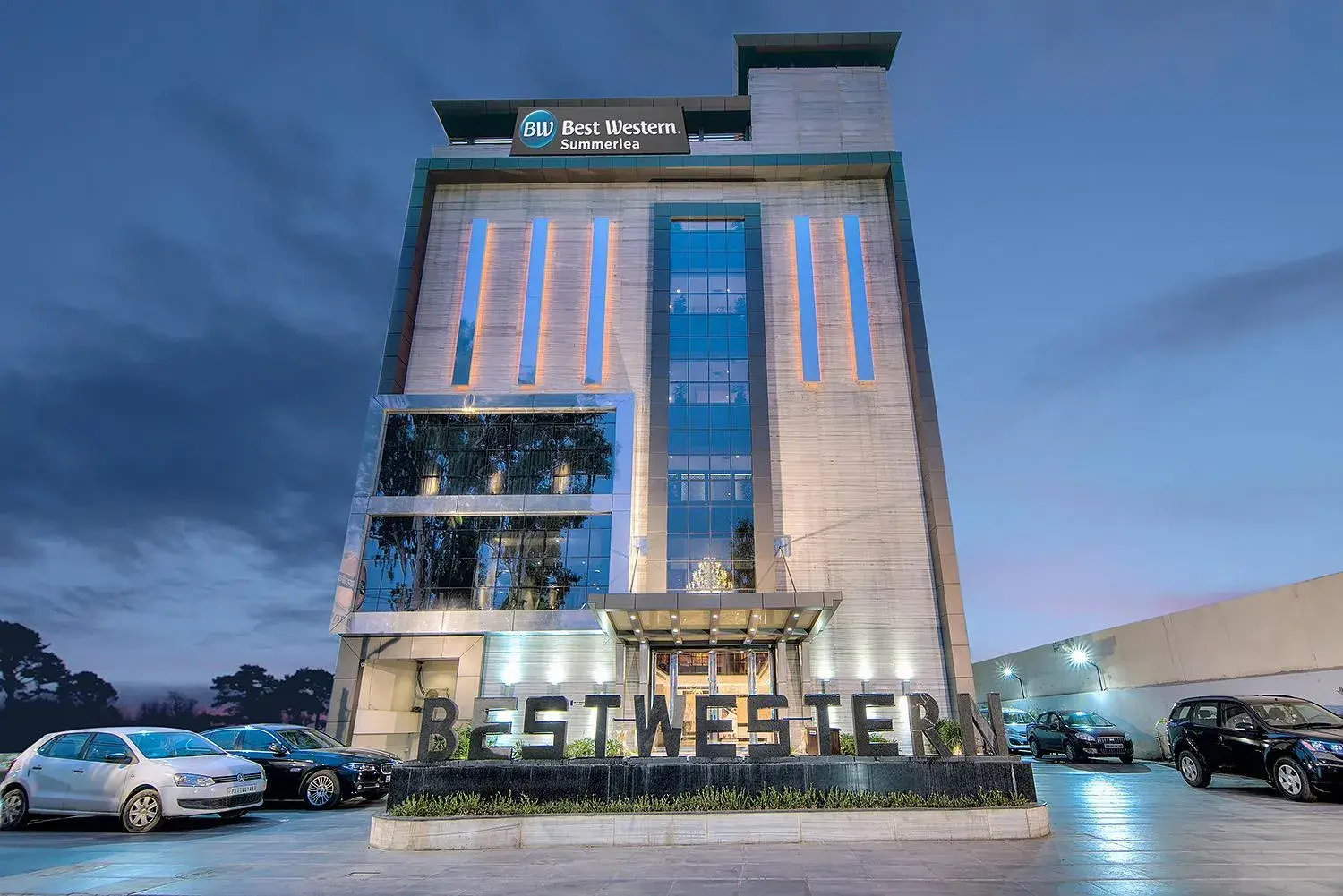 Property building in Best Western Summerlea Property building in Best Western Summerlea