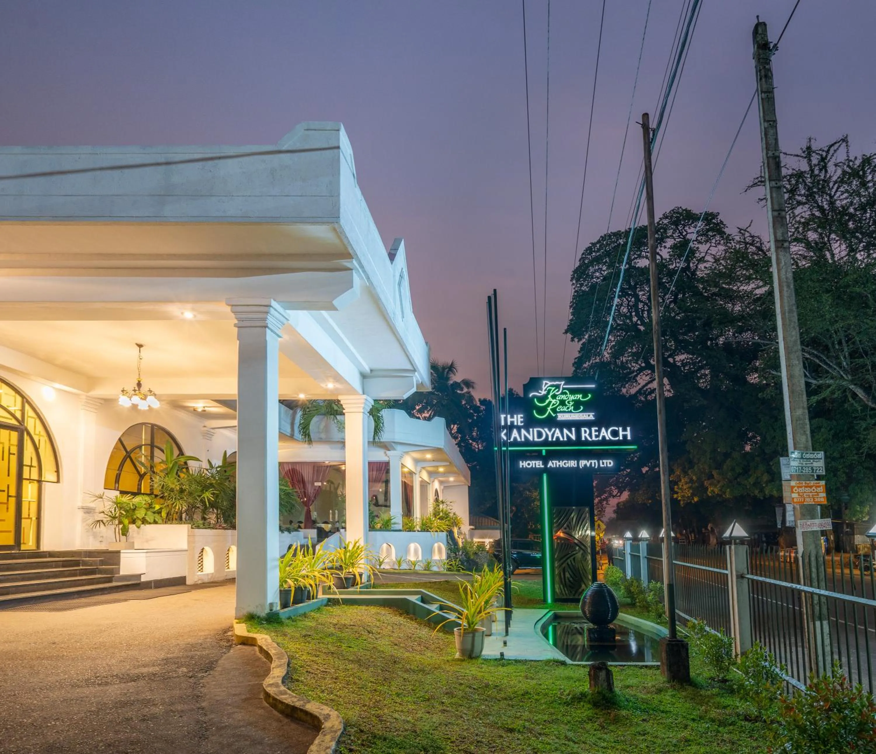 Property building in Kandyan Reach Hotel