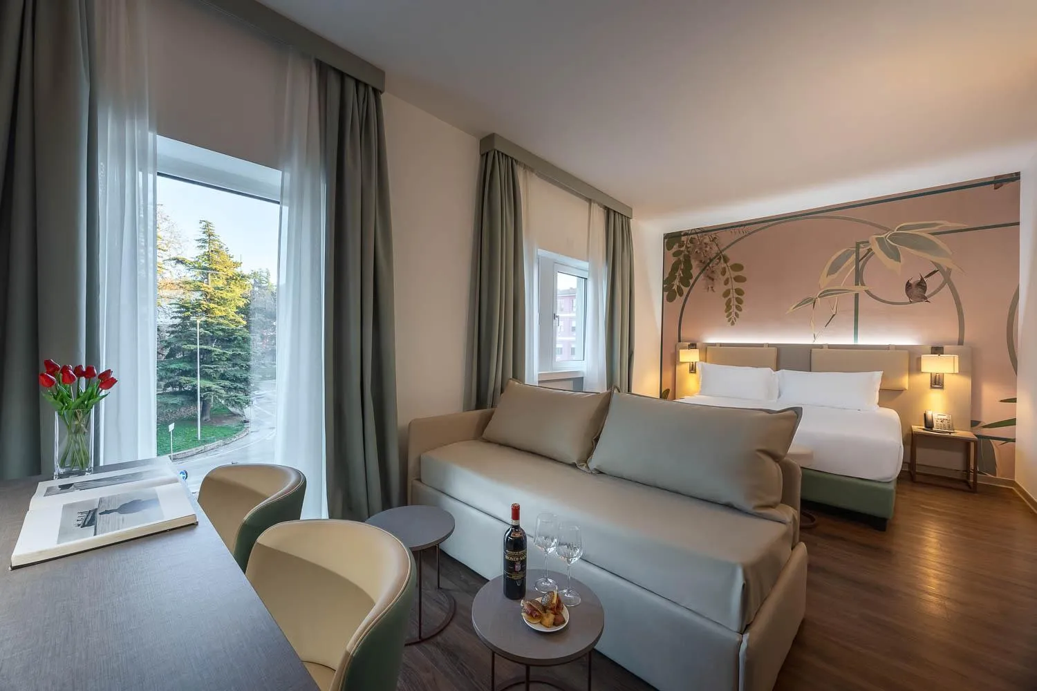 Bed in Hotel Castello