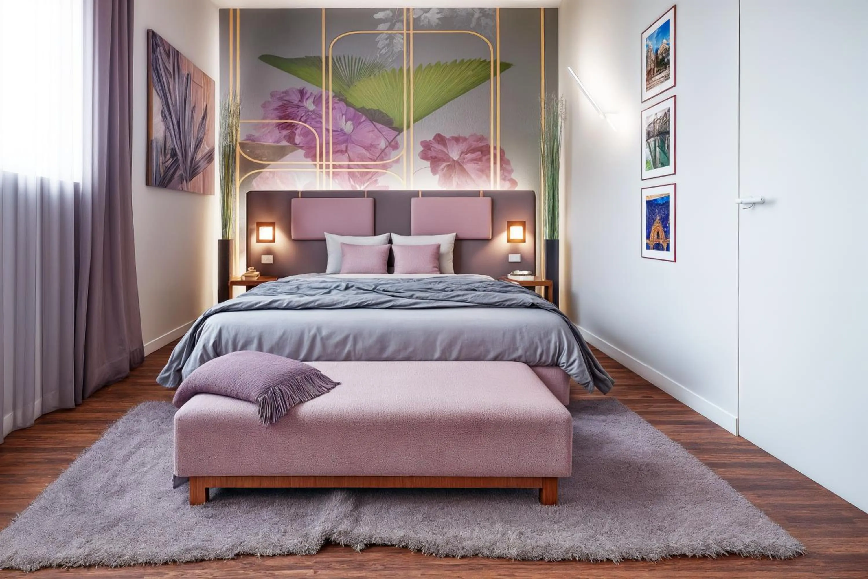 Bed in Hotel Castello