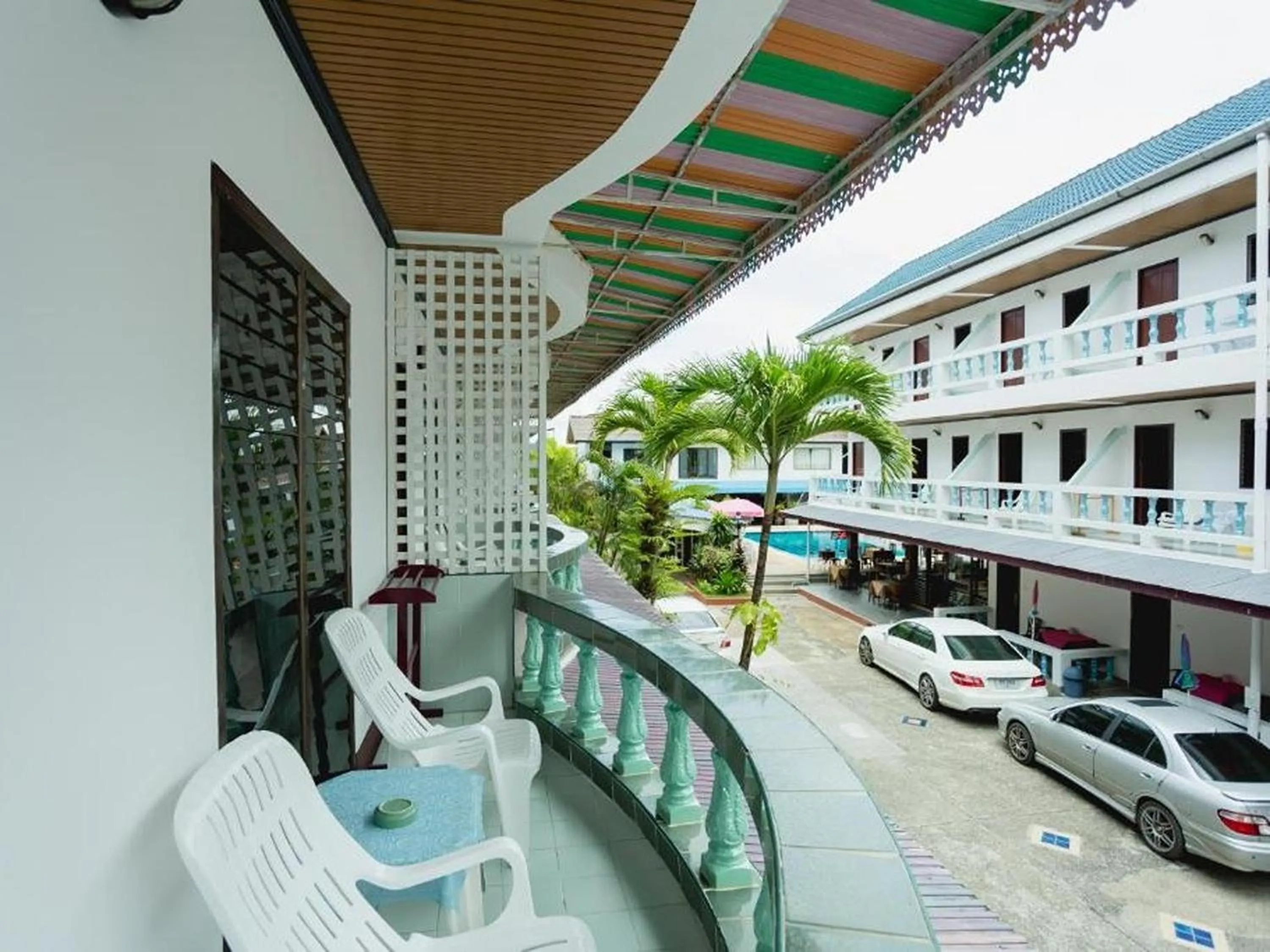 Balcony/Terrace in Rabbit Mansion Patong Hotel