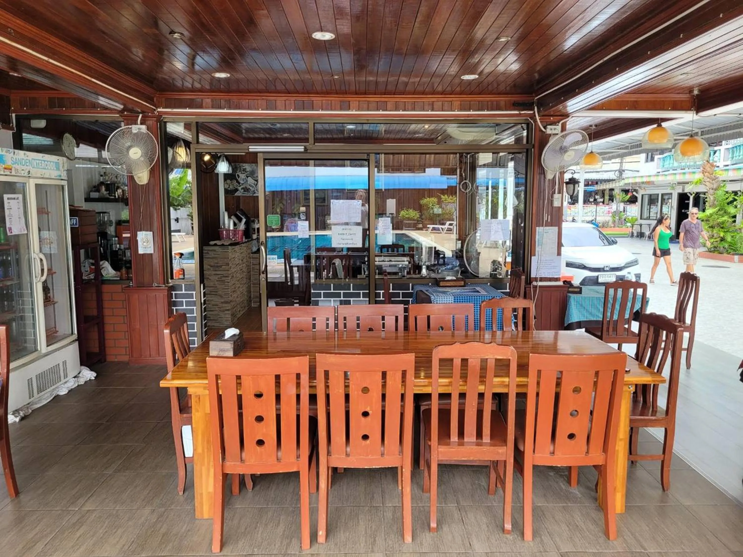 Dining area in Rabbit Mansion Patong Hotel