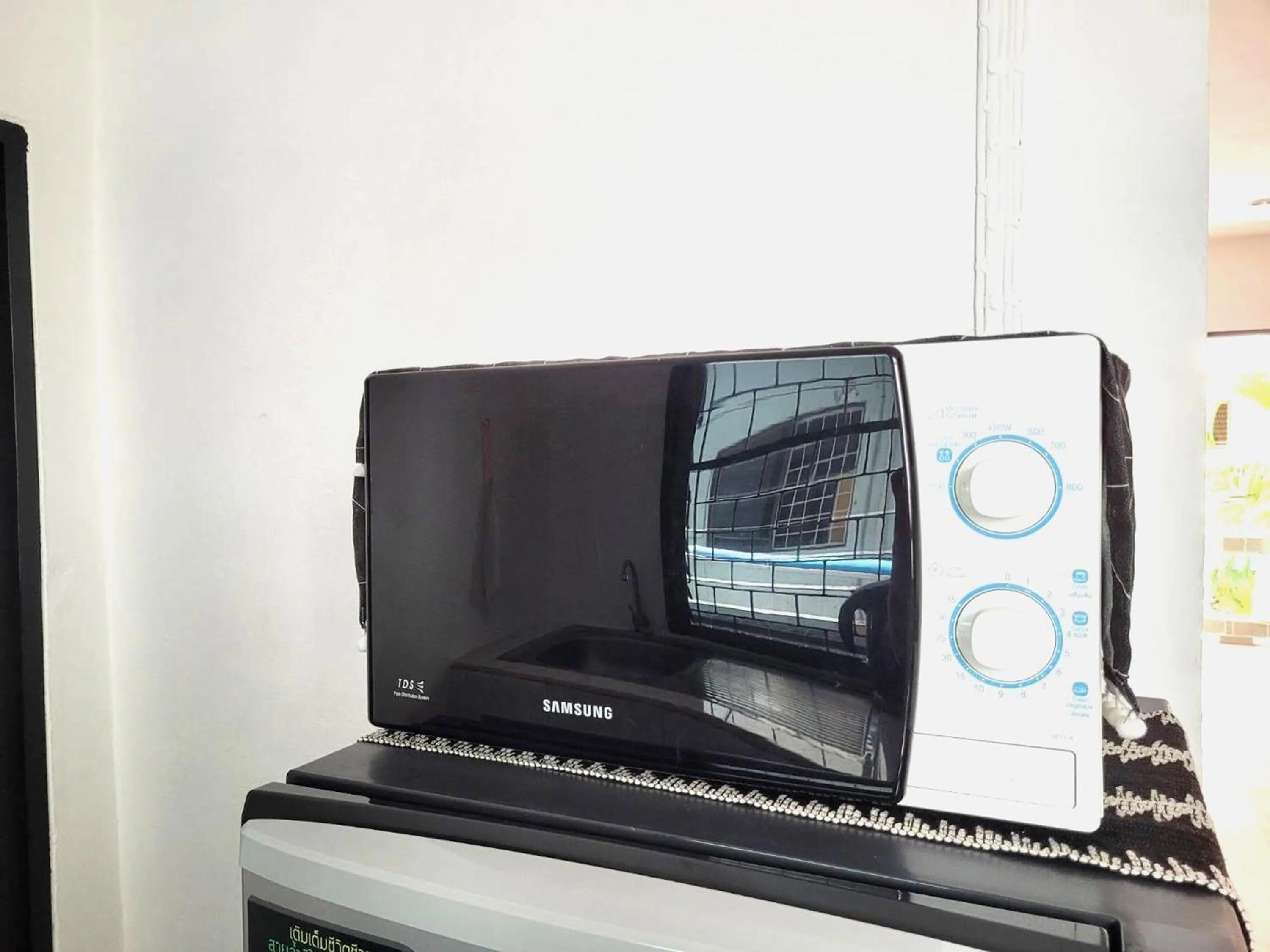 microwave in Rabbit Mansion Patong Hotel