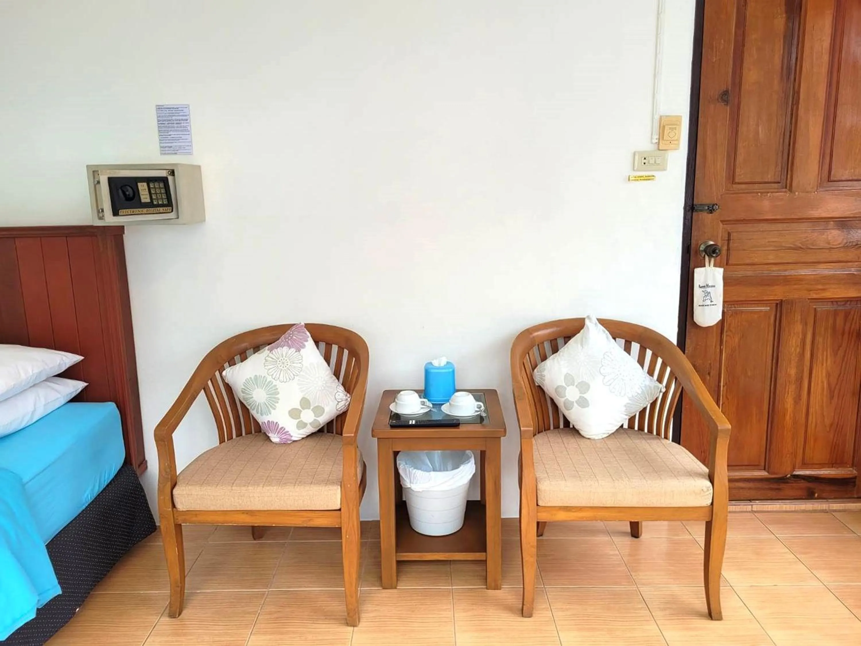 Seating area in Rabbit Mansion Patong Hotel