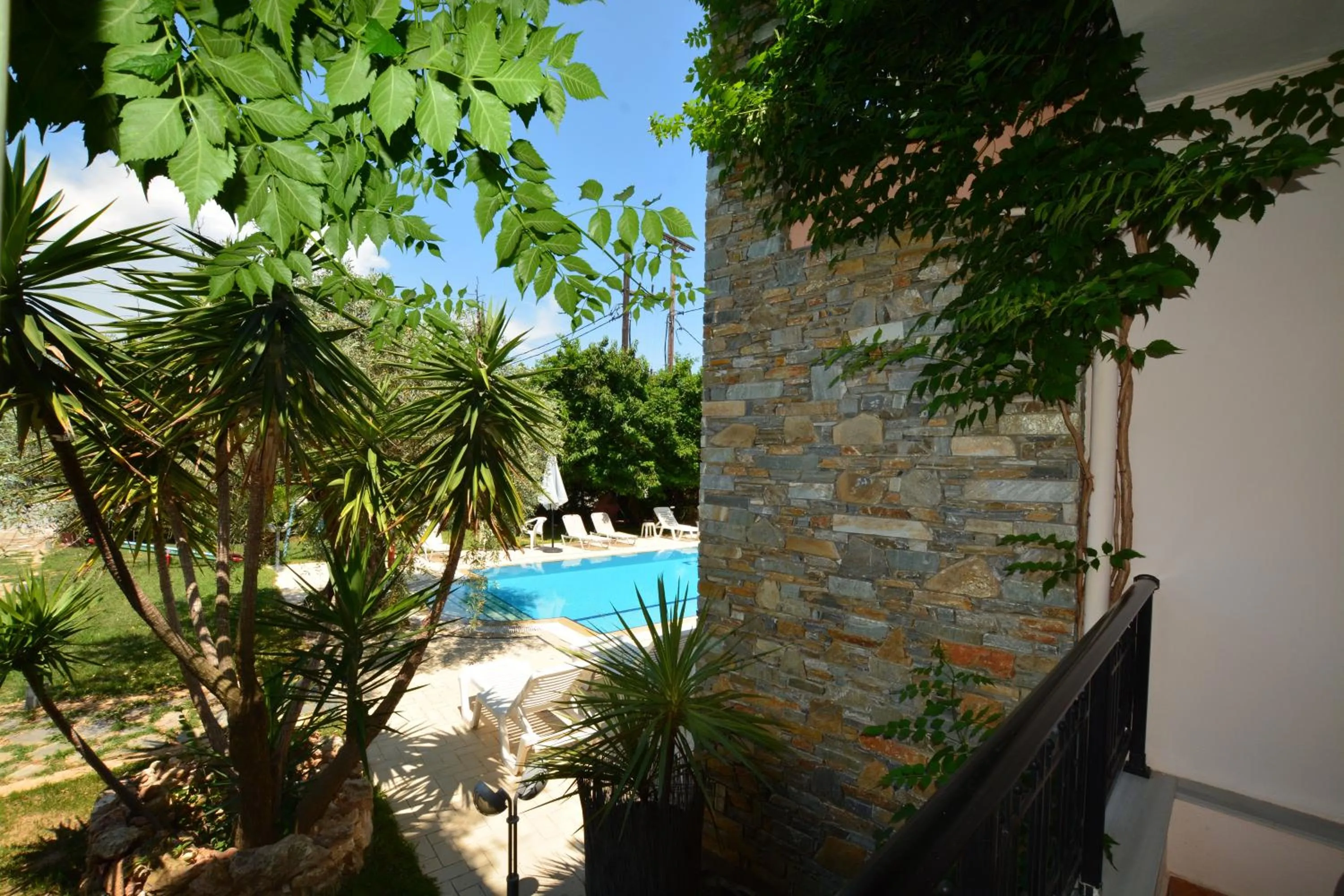 Balcony/Terrace in Villa Eden