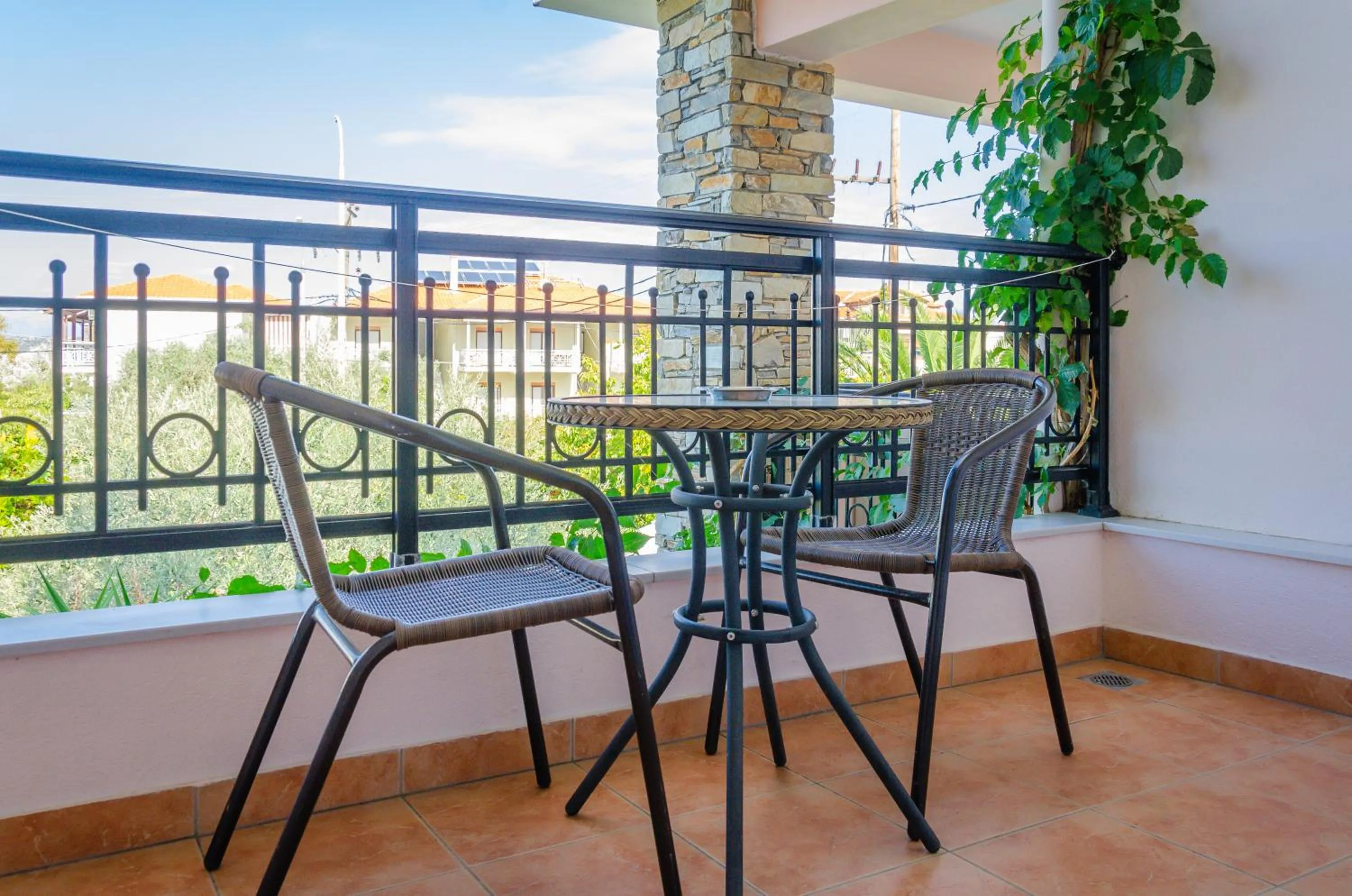 Balcony/Terrace in Villa Eden