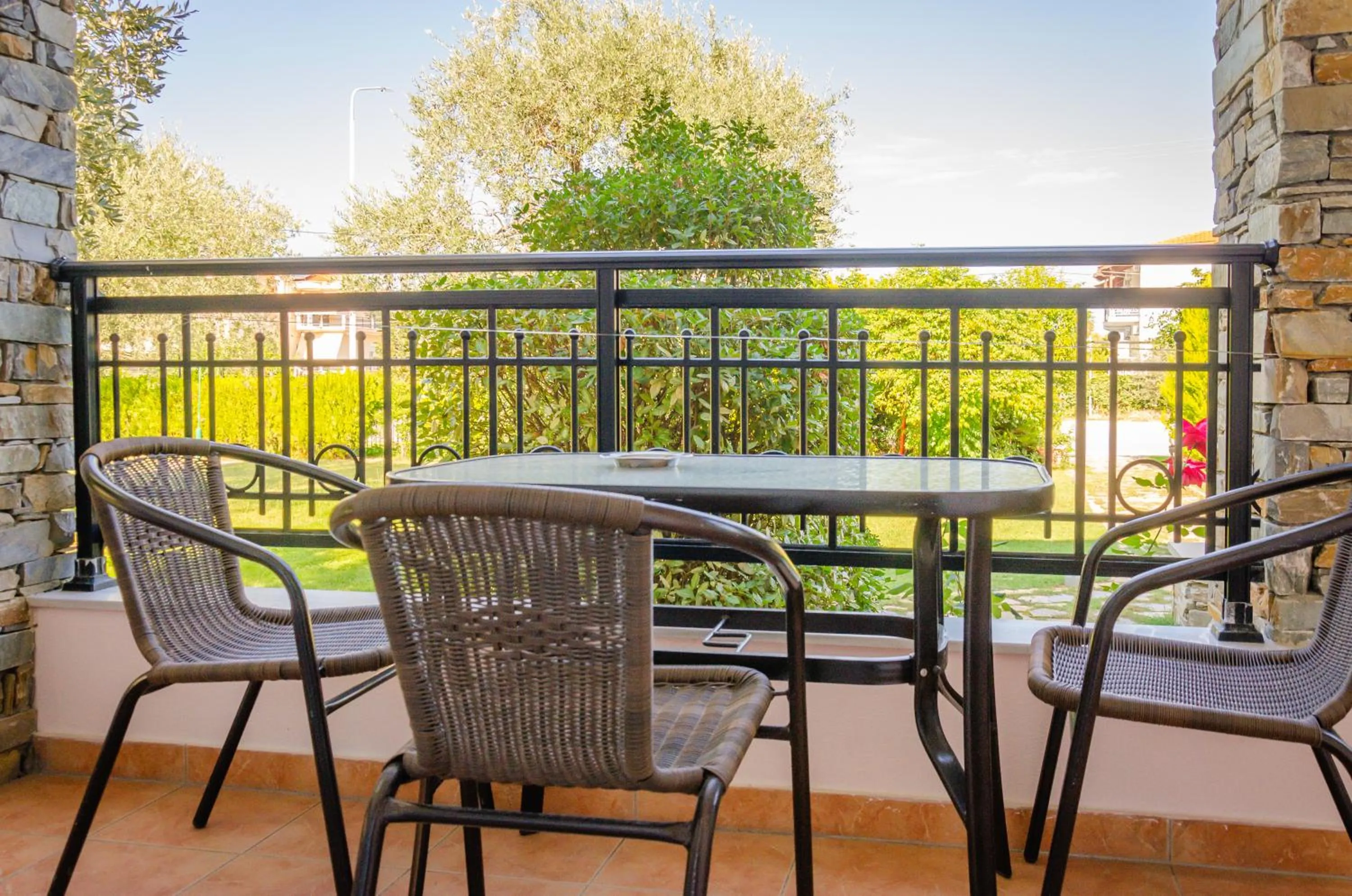 Balcony/Terrace in Villa Eden