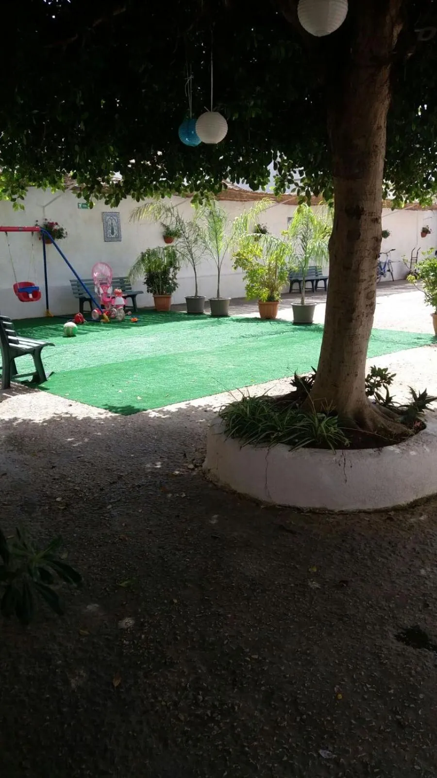 Garden view in Residence San Vito