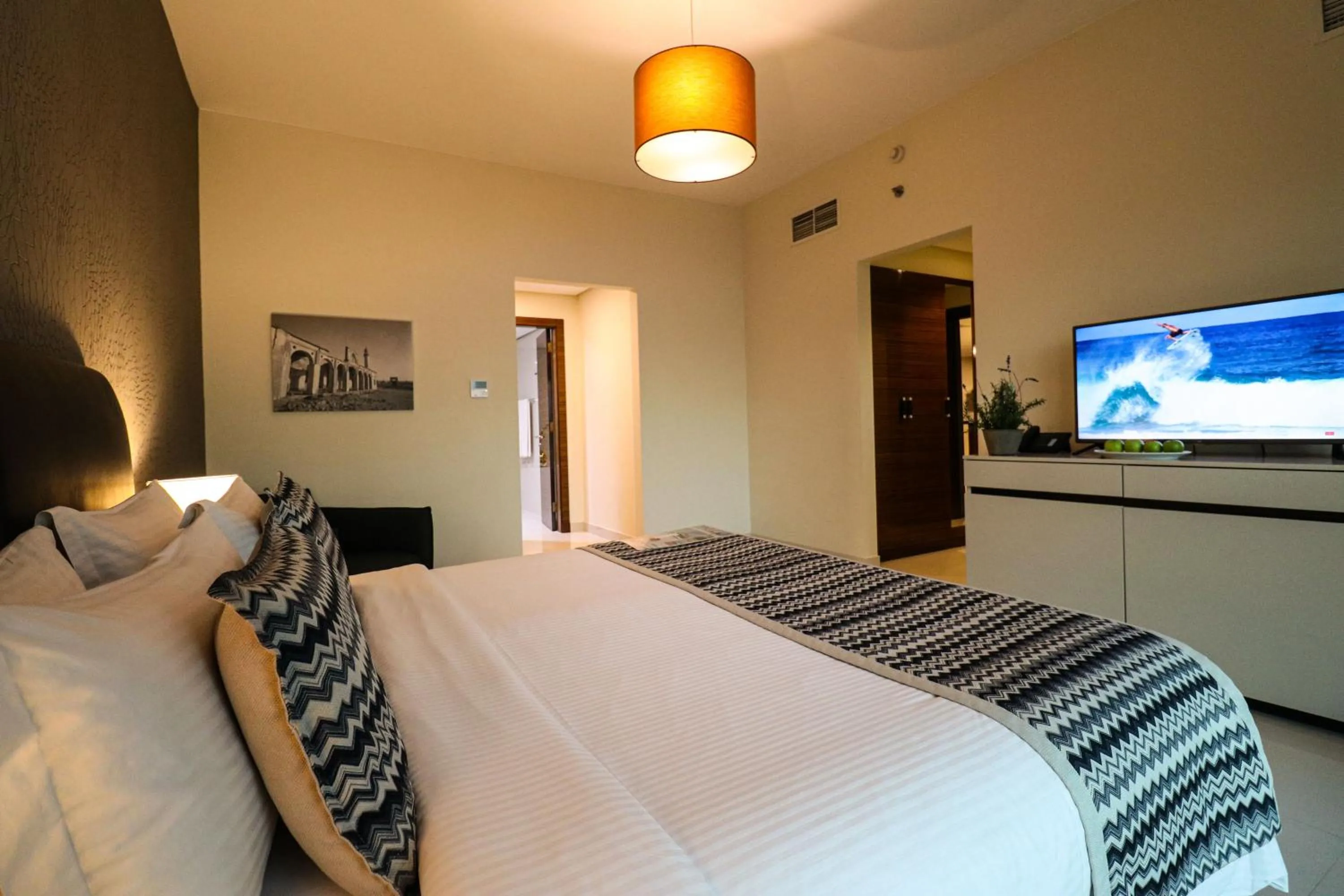 Bedroom, Bed in Lagoona Beach Luxury Resort and Spa