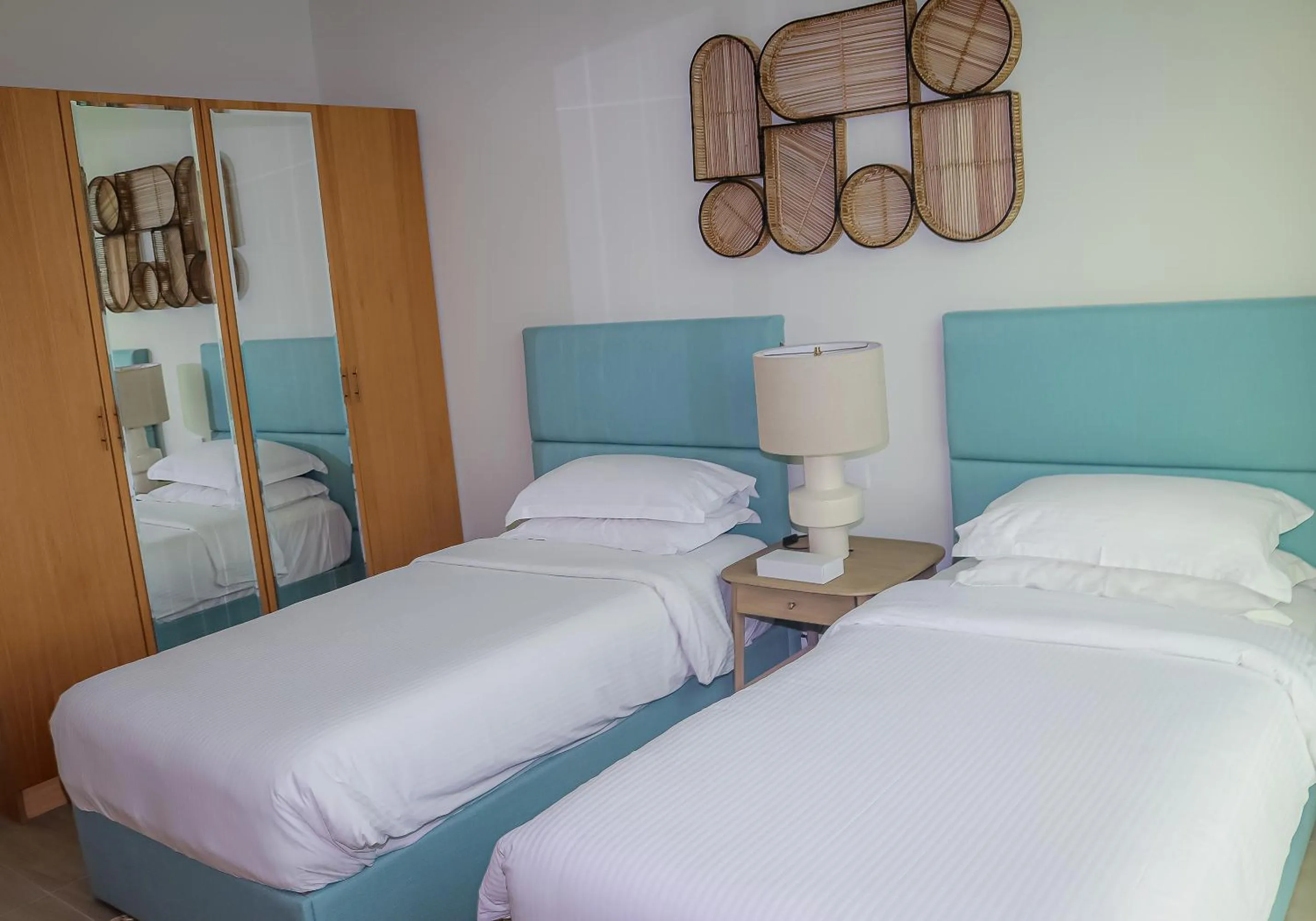 Bedroom, Bed in Lagoona Beach Luxury Resort and Spa