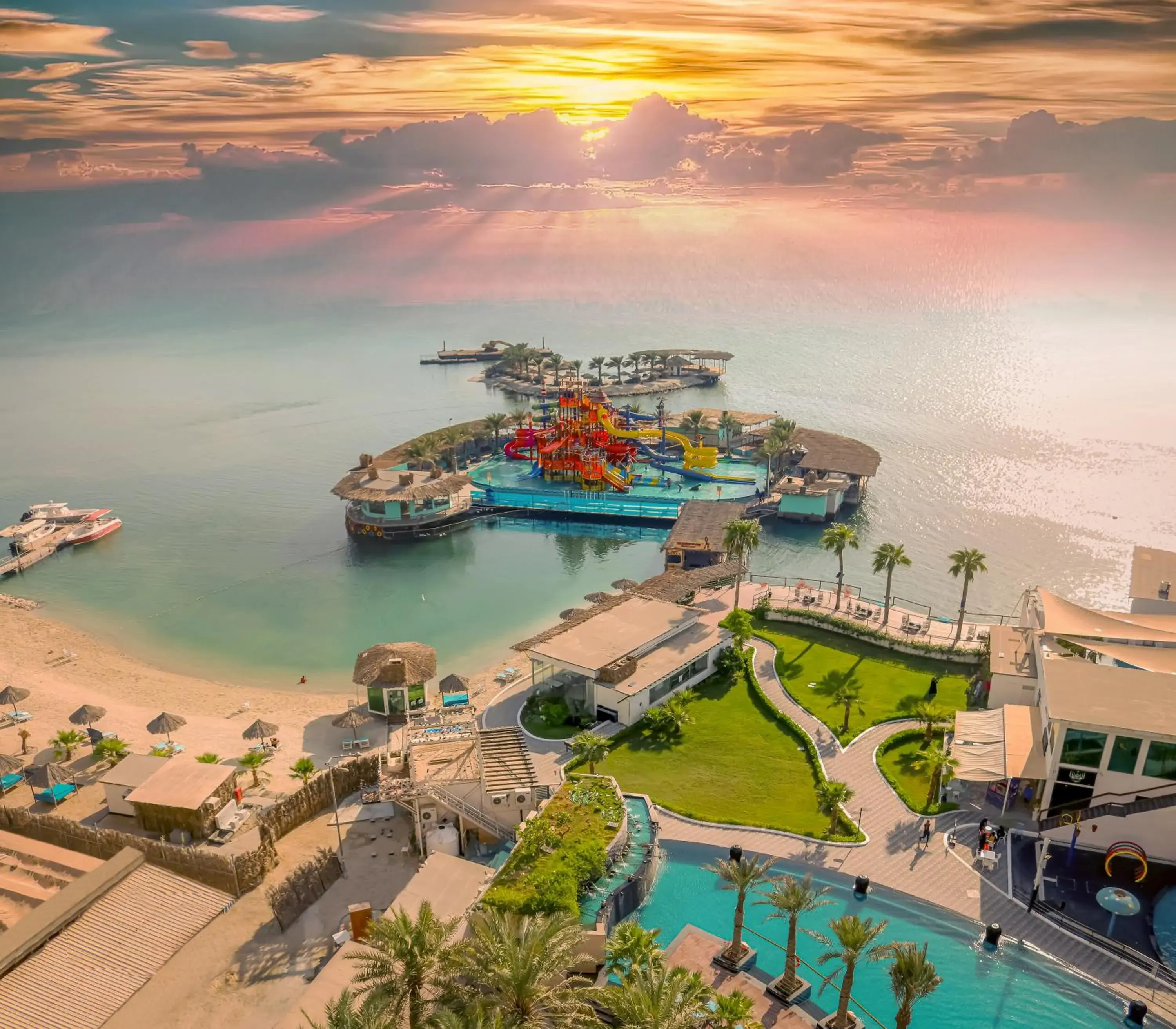 Bird's eye view in Lagoona Beach Luxury Resort and Spa Bird's eye view in Lagoona Beach Luxury Resort and Spa