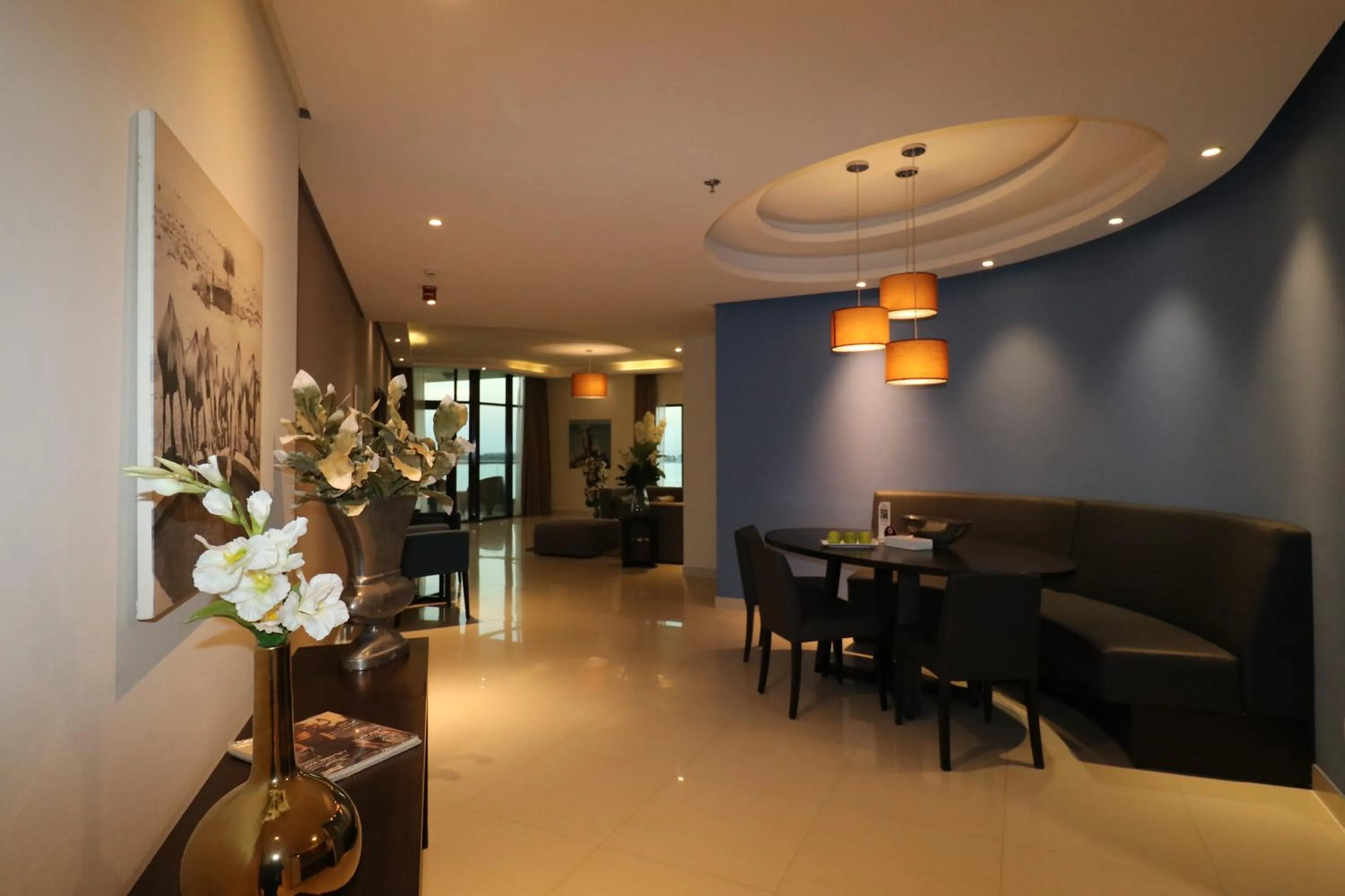 Living room in Lagoona Beach Luxury Resort and Spa