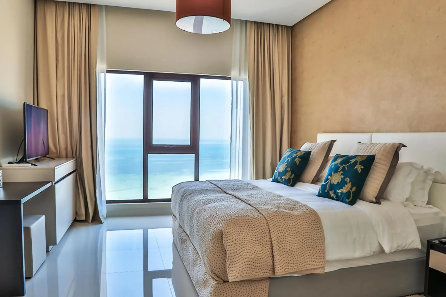 Bedroom, Bed in Lagoona Beach Luxury Resort and Spa